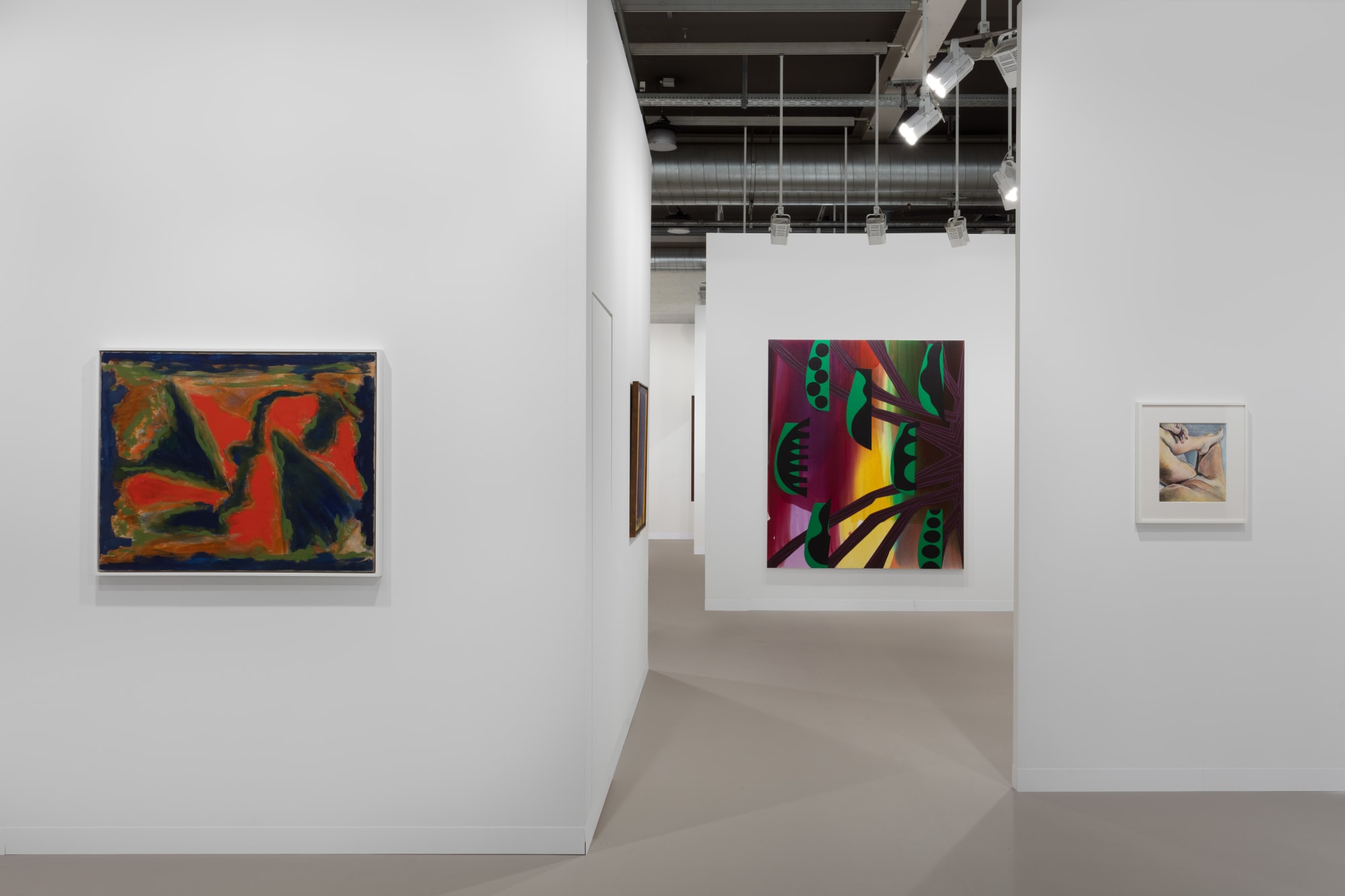 Installation view: Art Basel, Alexander Gray Associates, 2024
