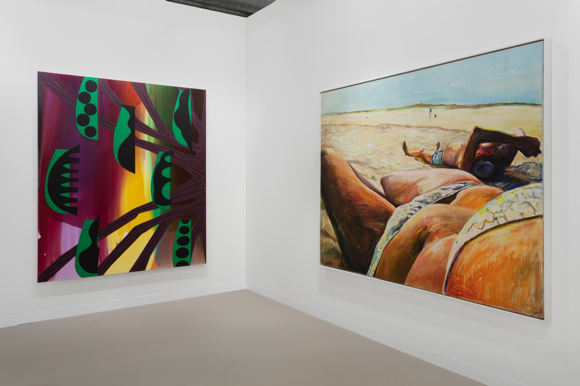 Installation view: Art Basel, Alexander Gray Associates, 2024