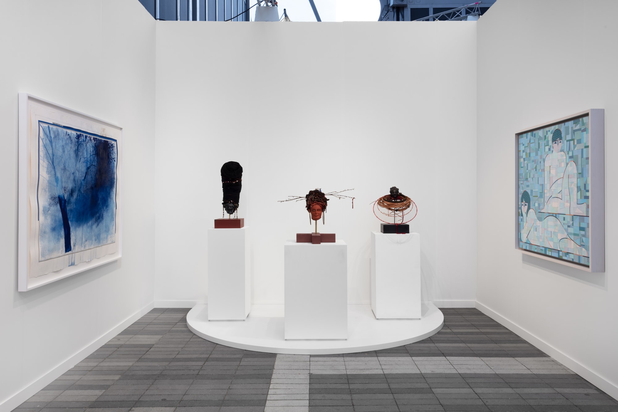 Installation view: Alexander Gray Associates, Frieze New York, 2024