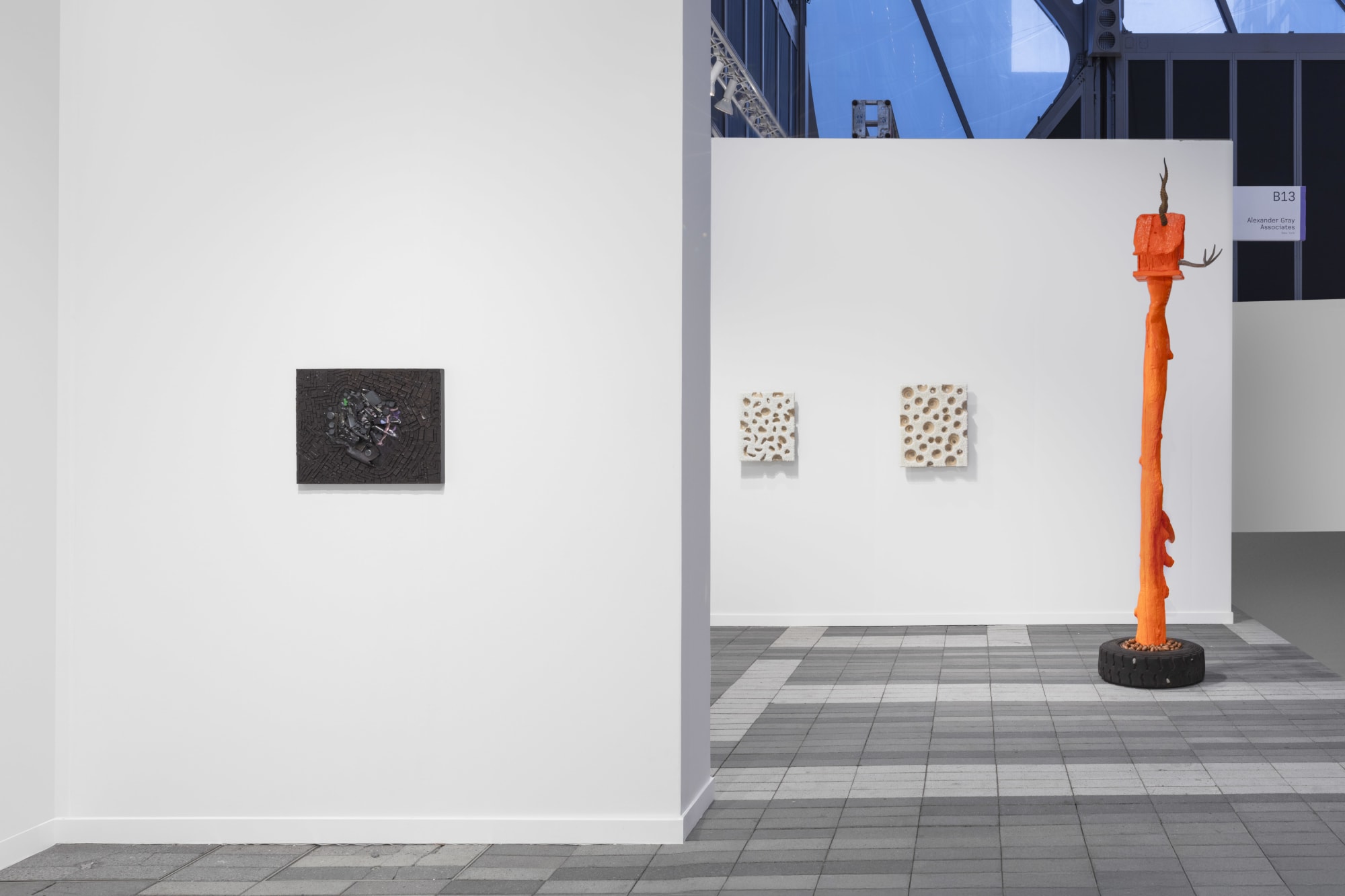 Installation view: Alexander Gray Associates, Frieze New York, 2025