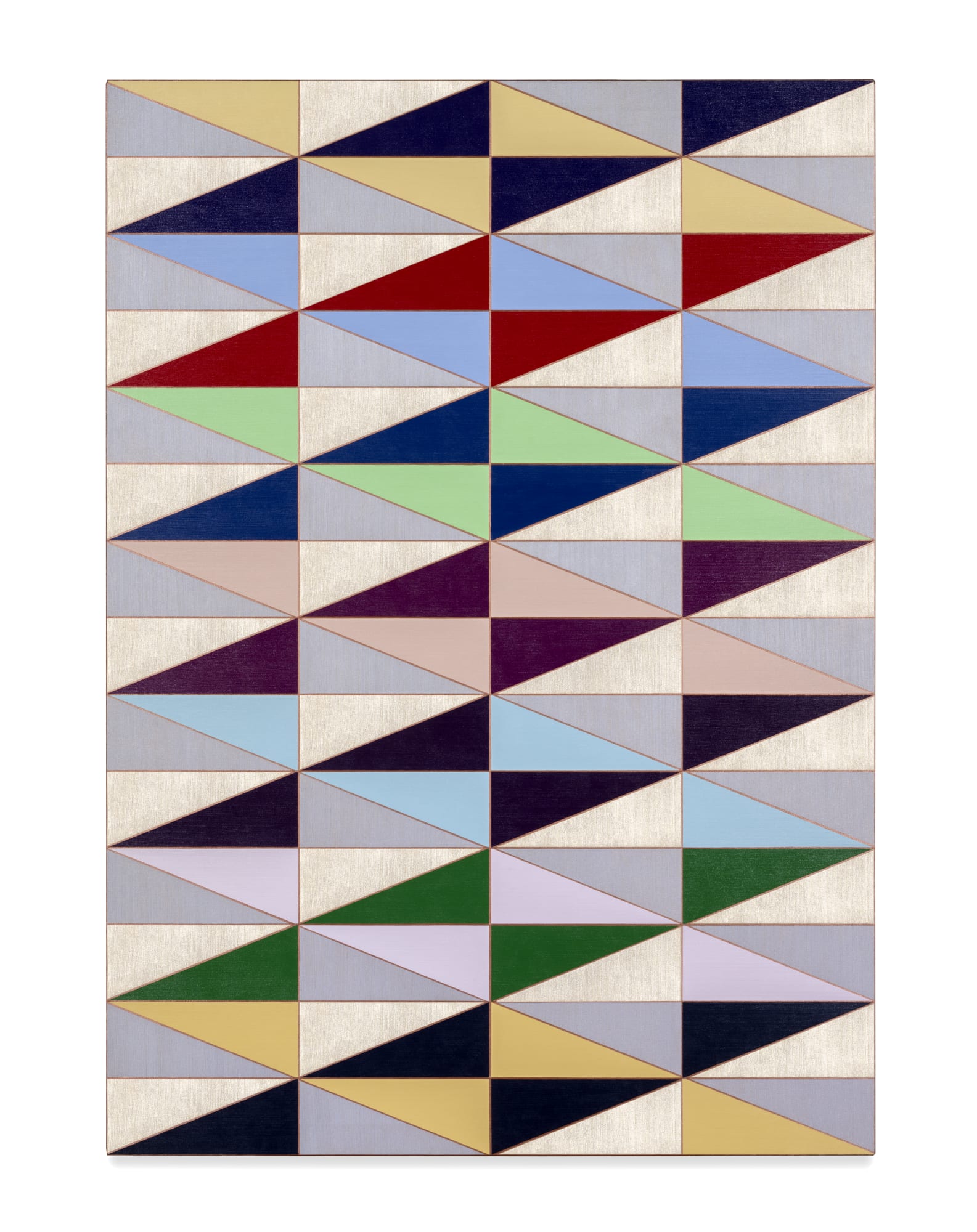 Wowačhi | Dancing, 2023 Acrylic on canvas 84 x 60 in (213.4 x 152.4 cm) Collection of the Rollins Museum of Art