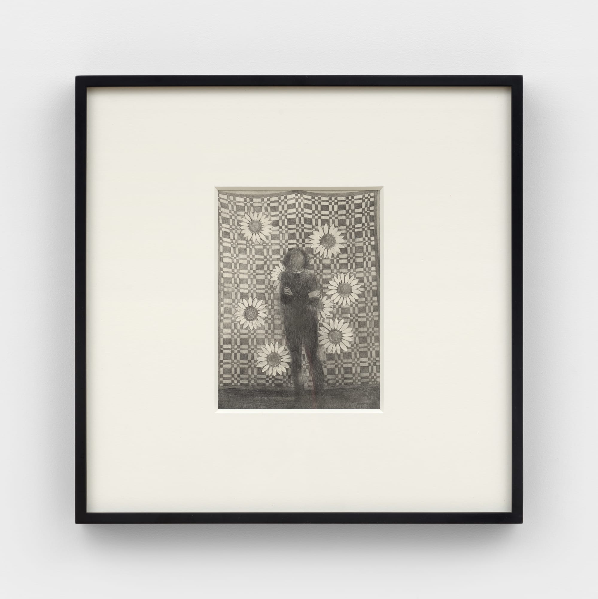 Kang Seung Lee Untitled (Feliciano Centurión in his studio, c. 1994), 2024 Initialed and dated on verso Graphite on paper 12 x 9 in (30.5 x 22.9 cm) Private Collection