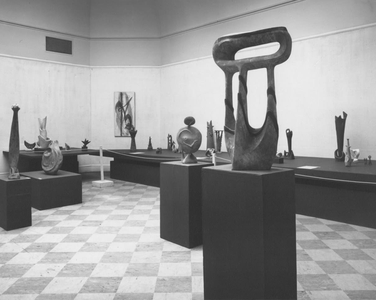 Adaline Kent Memorial Exhibition, 1958 Installation view San Francisco Museum of Art, San Francisco, CA Betty Parsons Gallery records and personal papers, 1916-1991 Archives of American Art, Smithsonian Institution