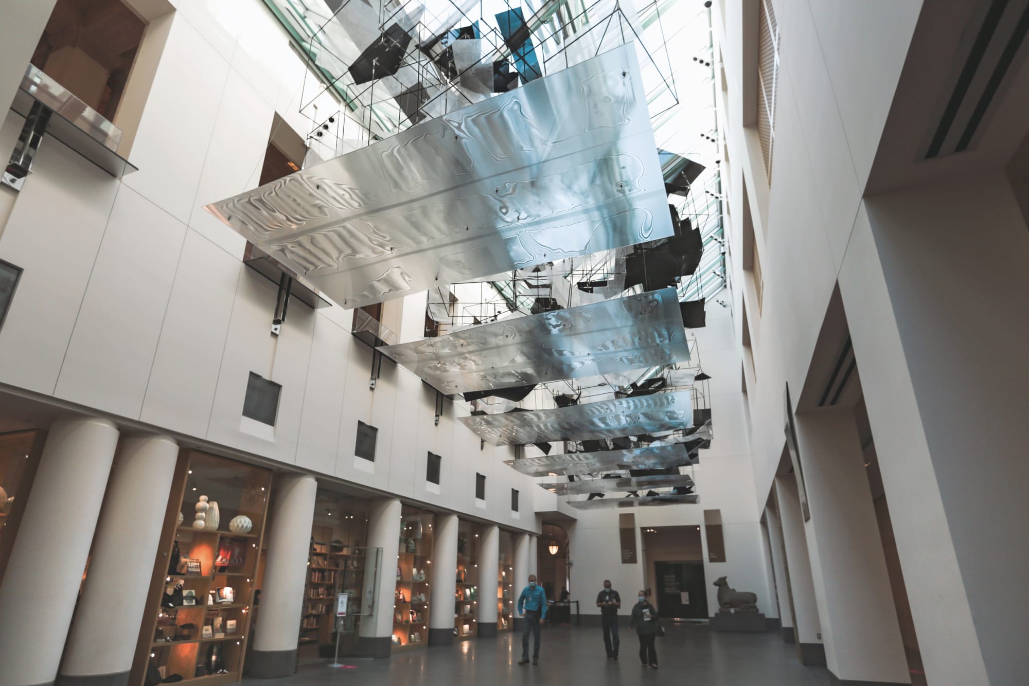 Zheng Chongbin I Look for the Sky, 2021 Installation view Asian Art Museum, San Francisco Photograph © Asian Art Museum of San Francisco