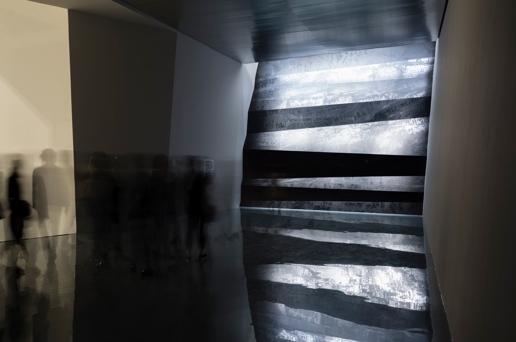 Zheng Chongbin Wall of Skies, 2016 Installation view Why Not Ask Again, 11th Shanghai Biennale, 2016-2017 Power Station of Art, Shanghai, China