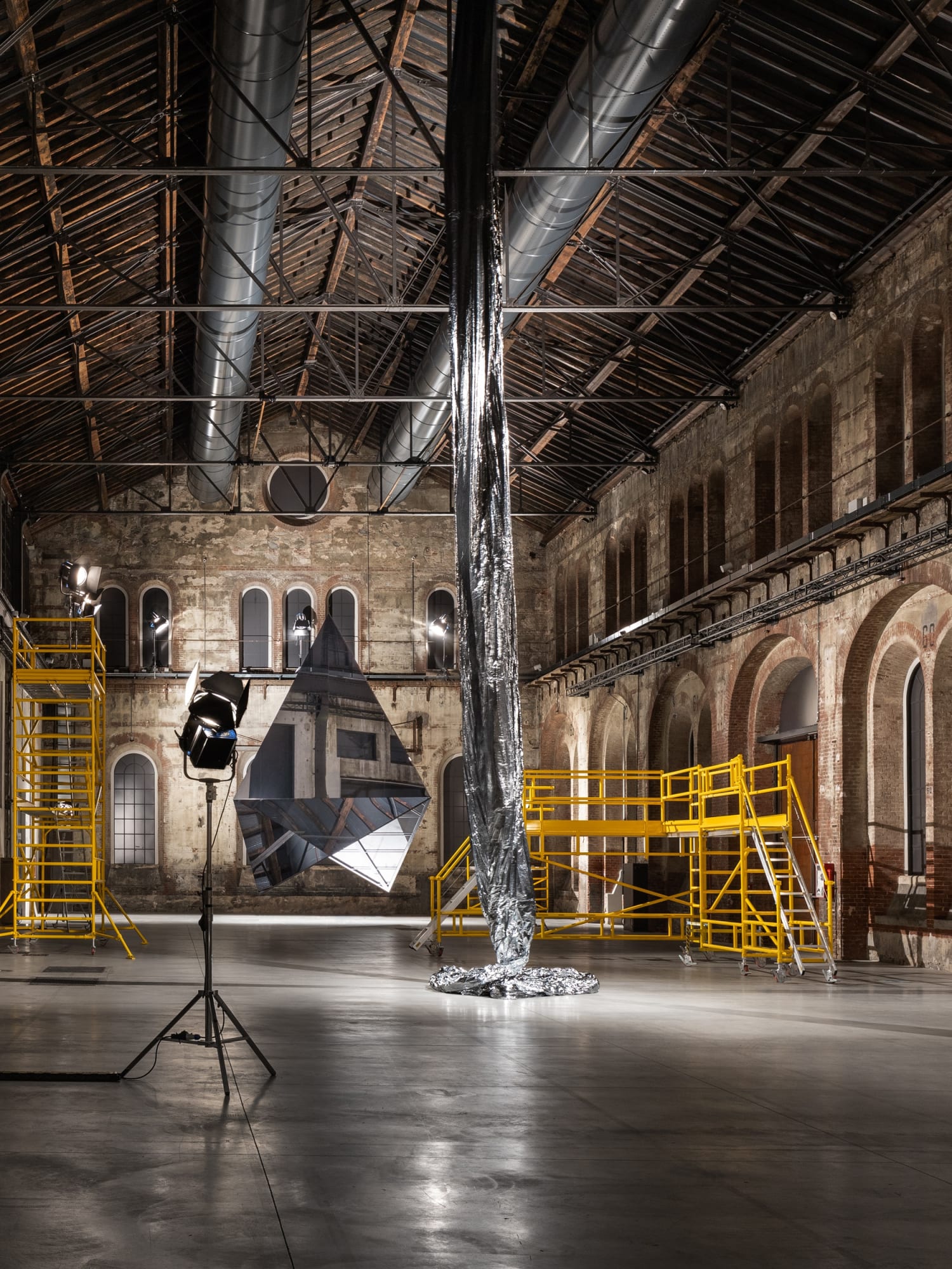 Trevor Paglen Unseen Stars, 2020 Installation view OGR Torino, Italy Photography by Melania dalle Grave, DSL Studio for OGR Torino