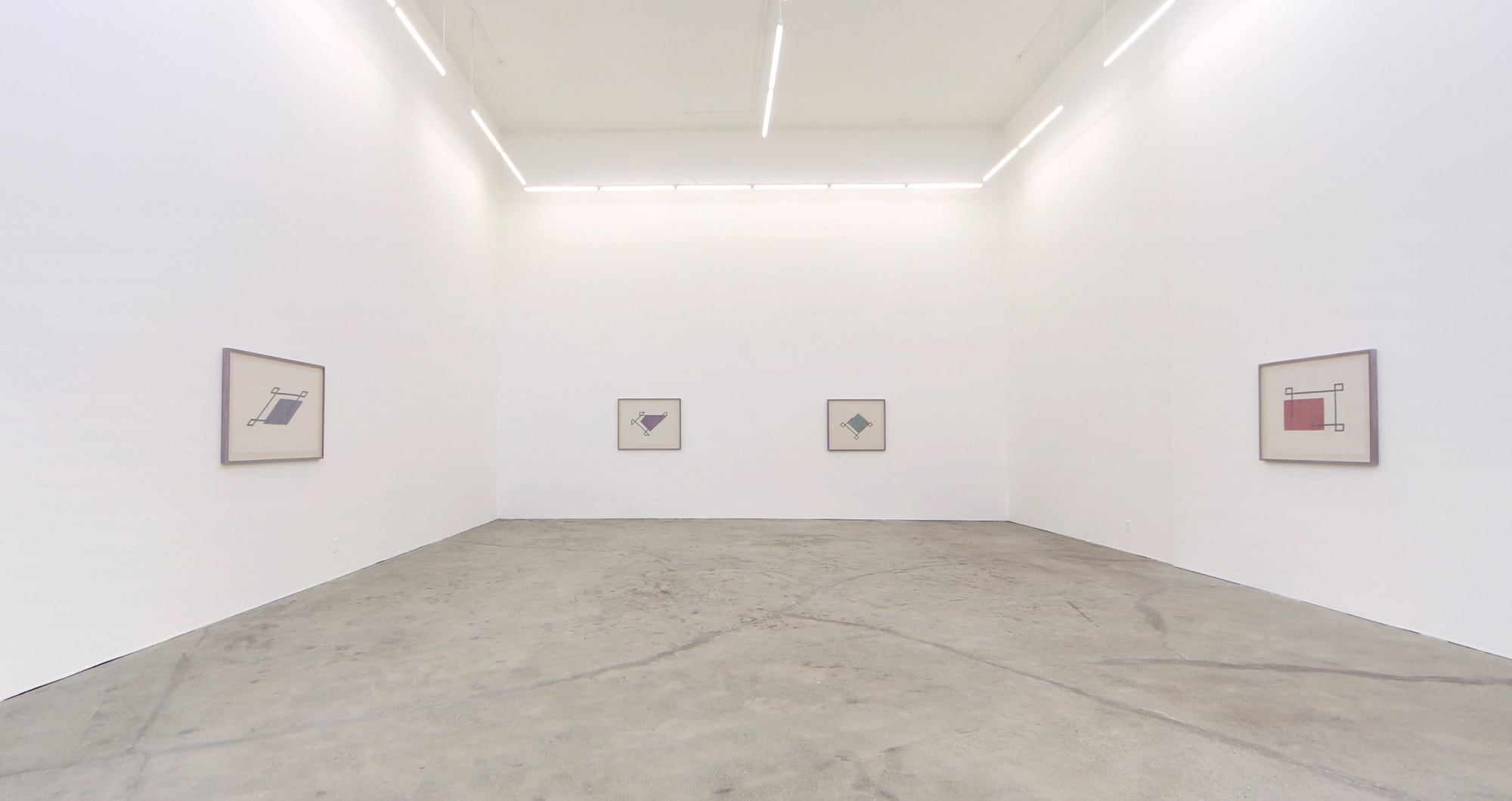Ruth Laskey & Suzan Frecon, 2014 Installation view Ratio 3, San Francisco