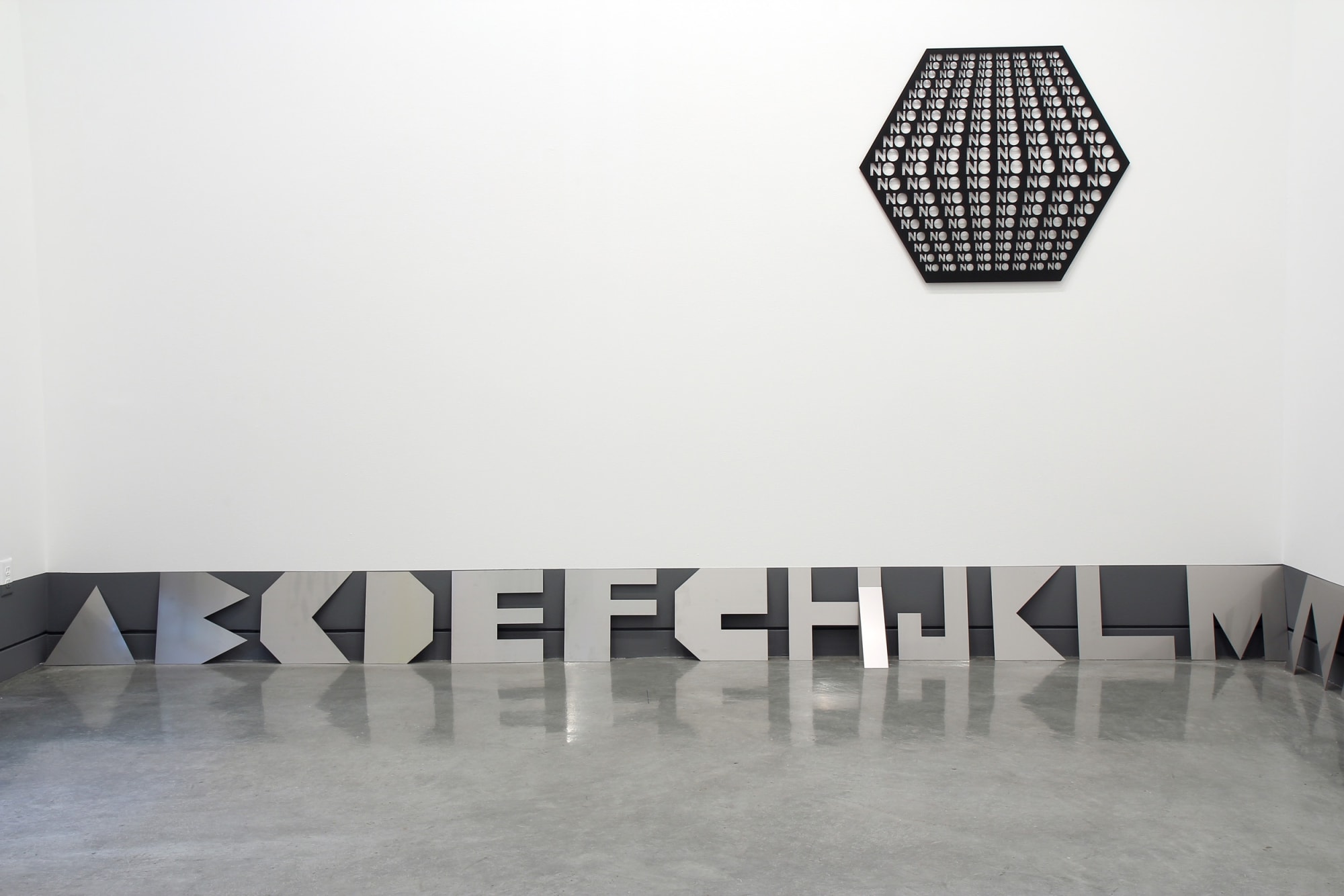 Matt Keegan Lengua, 2011 Installation view