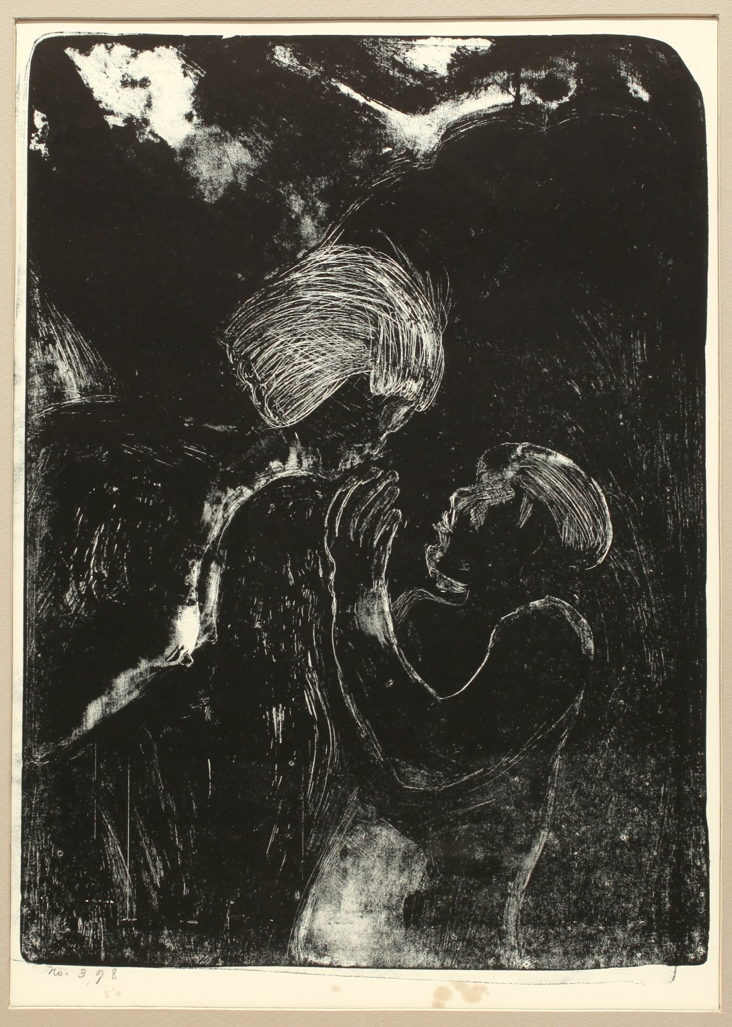 Fran Herndon Pg. 18 (The Heads of the Town up to the Aether), 1960 Lithograph 17 1/2 x 13 1/2 in 44.45 x 34.29 cm