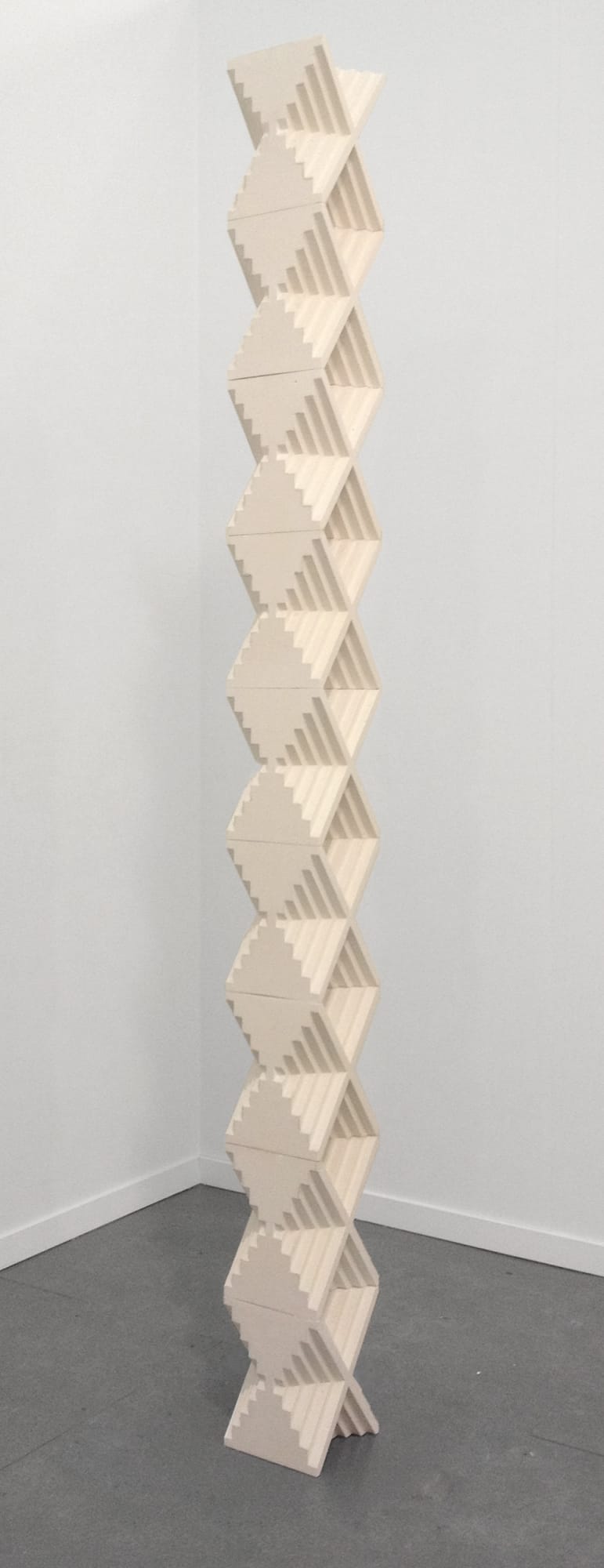 Sara VanDerBeek XXXVI (Kiva), 2013 Fiberglass reinforced plaster 108 x 9 x 9 in 275 x 23 x 23 cm