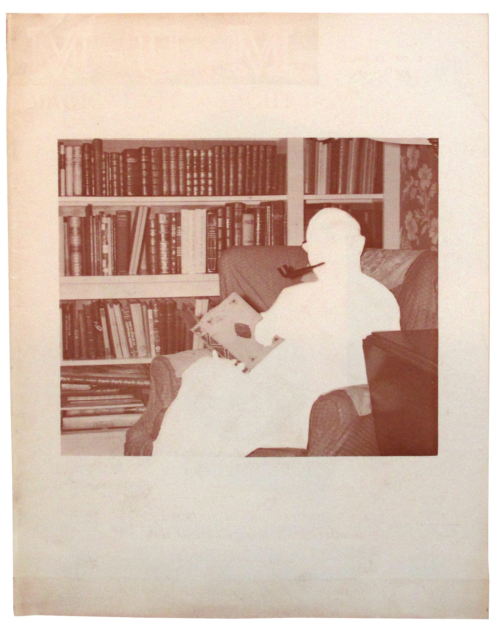 Will Rogan Silencer (MUM) #19, 2011 Altered magazine page 11 1/4 x 8 1/4 in 28.58 x 20.96 cm