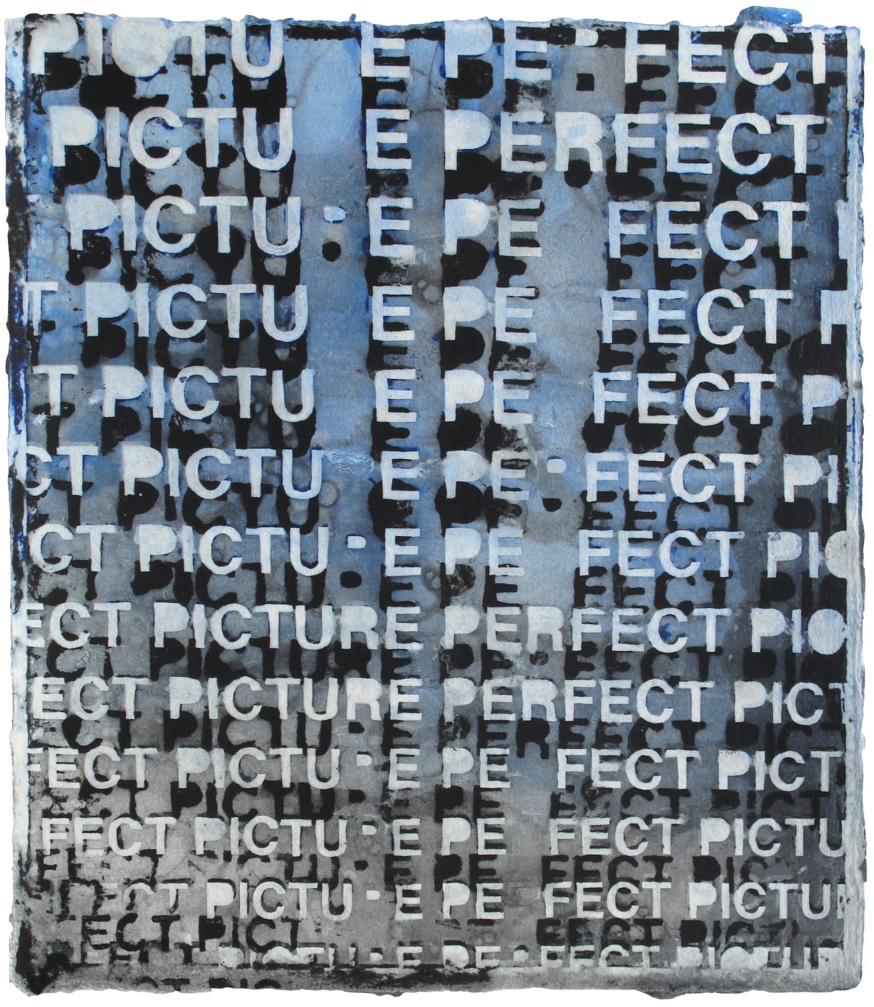 Matt Keegan Picture Perfect (Monoprint), 2010 Paper monoprint 26 1/2 x 21 in 67.31 x 53.34 cm