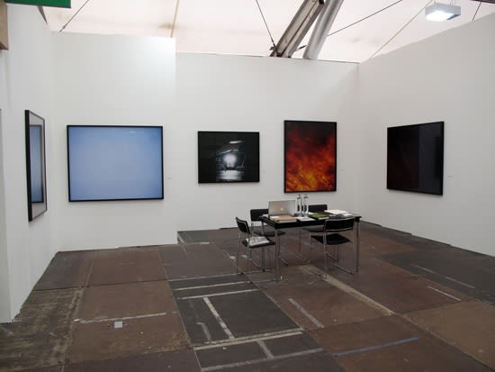 Trevor Paglen Frieze London, 2009 Installation view