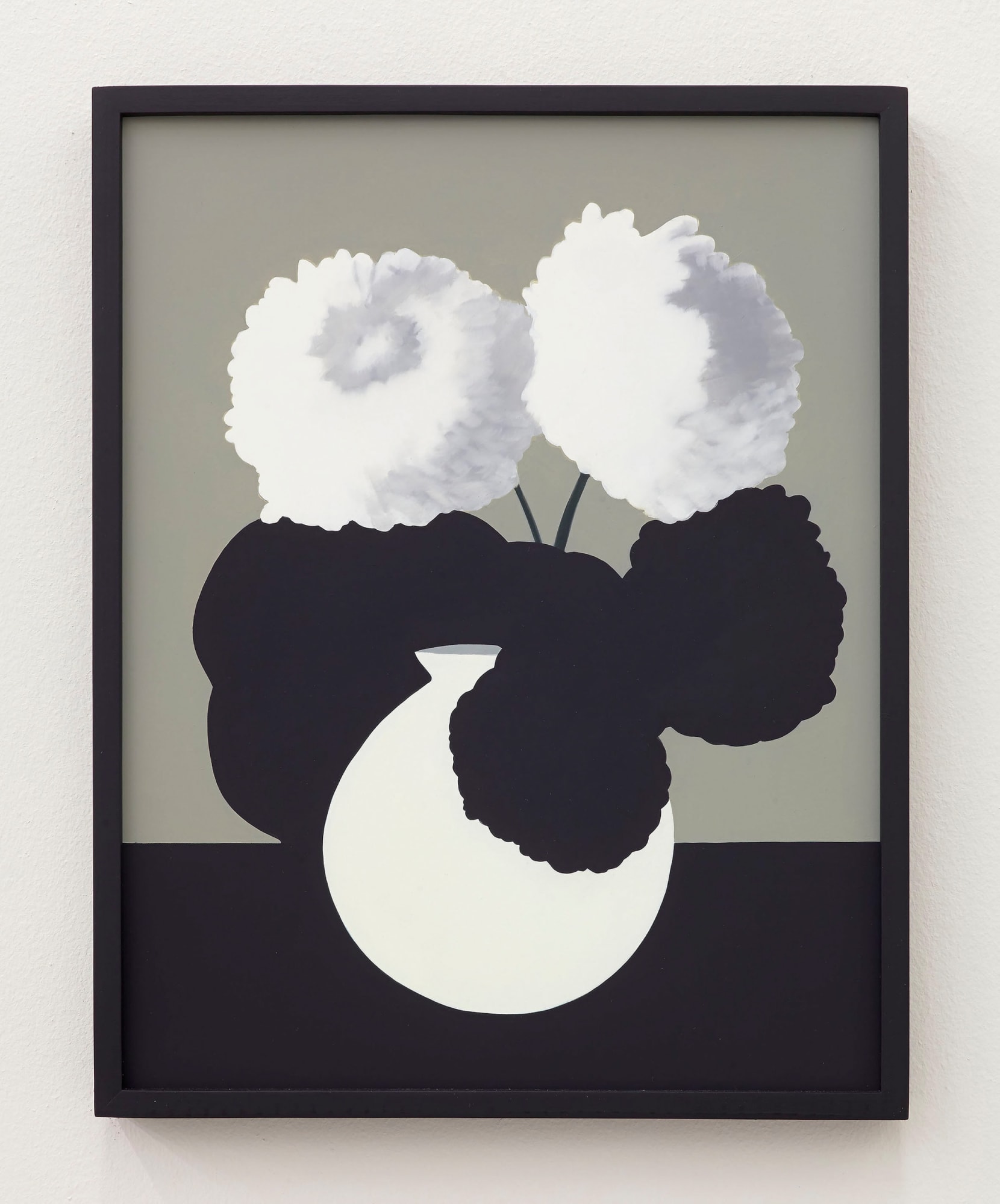 Laeh Glenn Four for 4 #3, 2014 Oil on panel with wood 18 3/4 x 14 3/4 in 47.6 x 37.5 cm