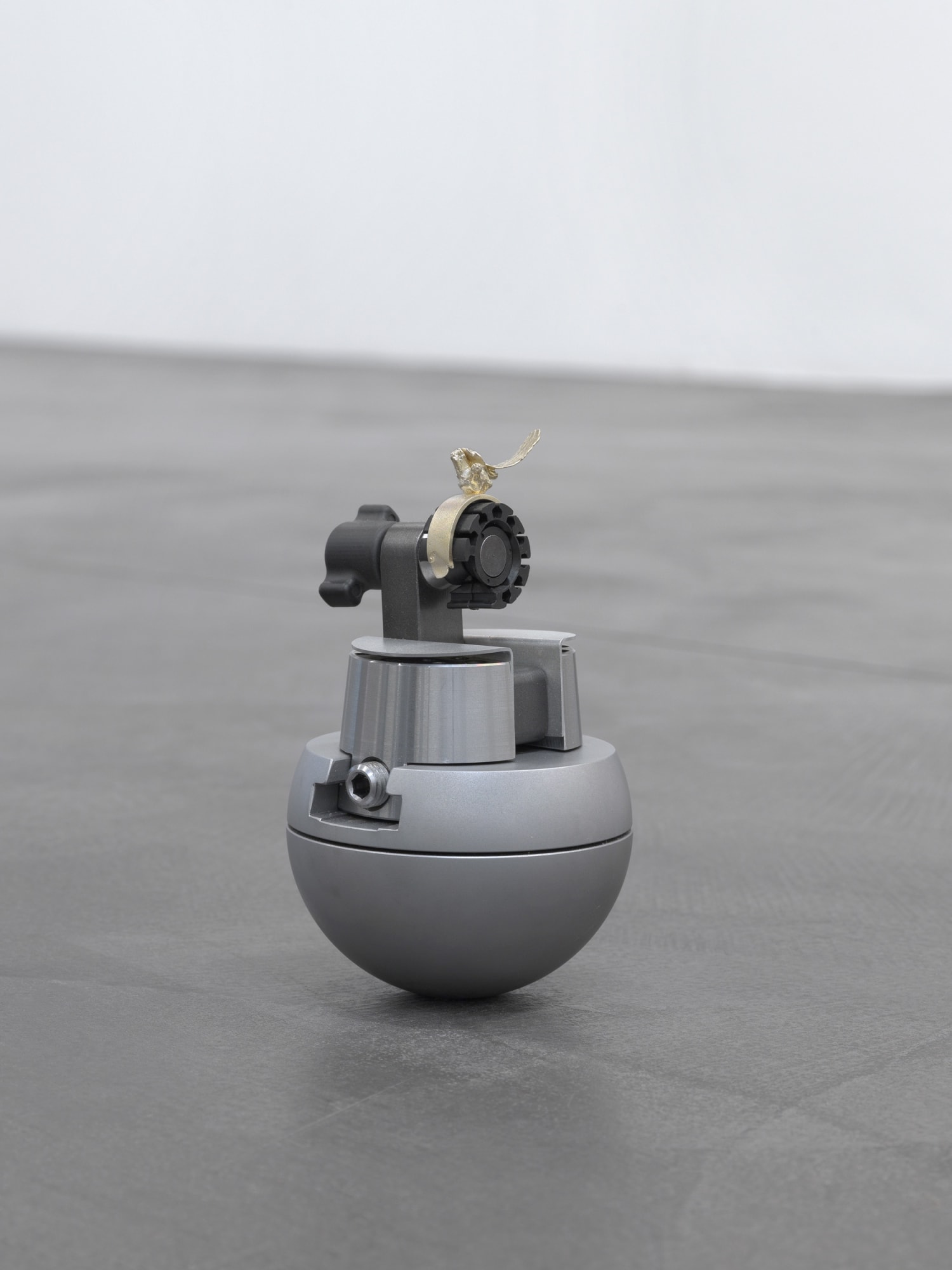 K.R.M. Mooney En II, 2019 Engraving block, polyurethane, cast mistletoe, silver, gold 7 x 4 1/2 x 4 1/4 in 17.8 x 11.4 x 10.8 cm