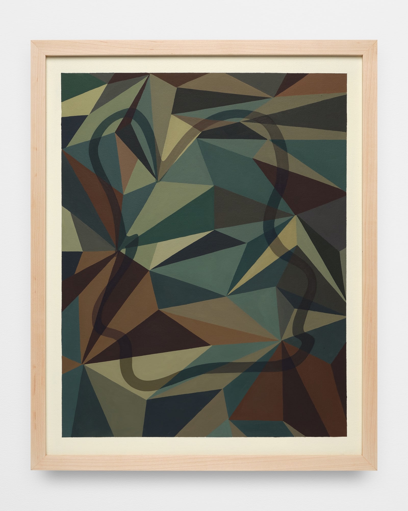 Laeh Glenn The Void, 2022 Oil on canvas, wood frame 21 1/4 x 17 1/4 in 54 x 43.8 cm