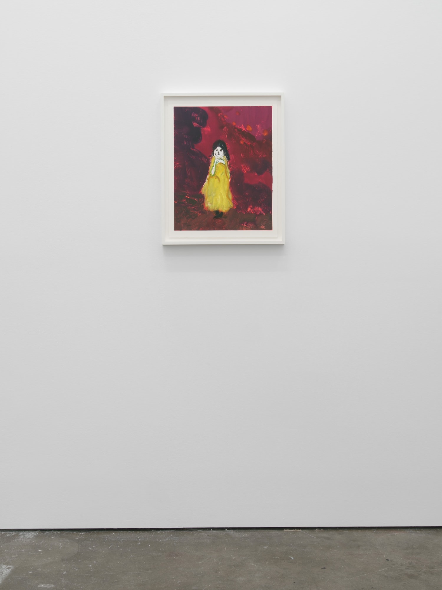 Sanya Kantarovsky Vasilisa, 2018 Monotype 22 x 17 7/8 in 55.9 x 45.4 cm