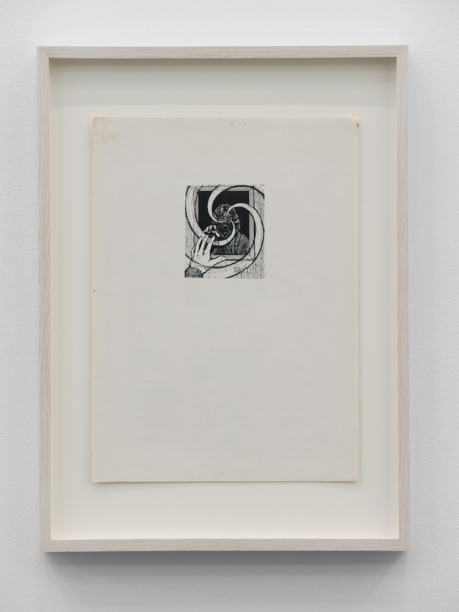 Will Rogan Vedaland Plans (passage), 2019 Erased magazine pages 2 parts, each: 39.4 x 29.2 cm 15 1/2 x 11 1/2 in