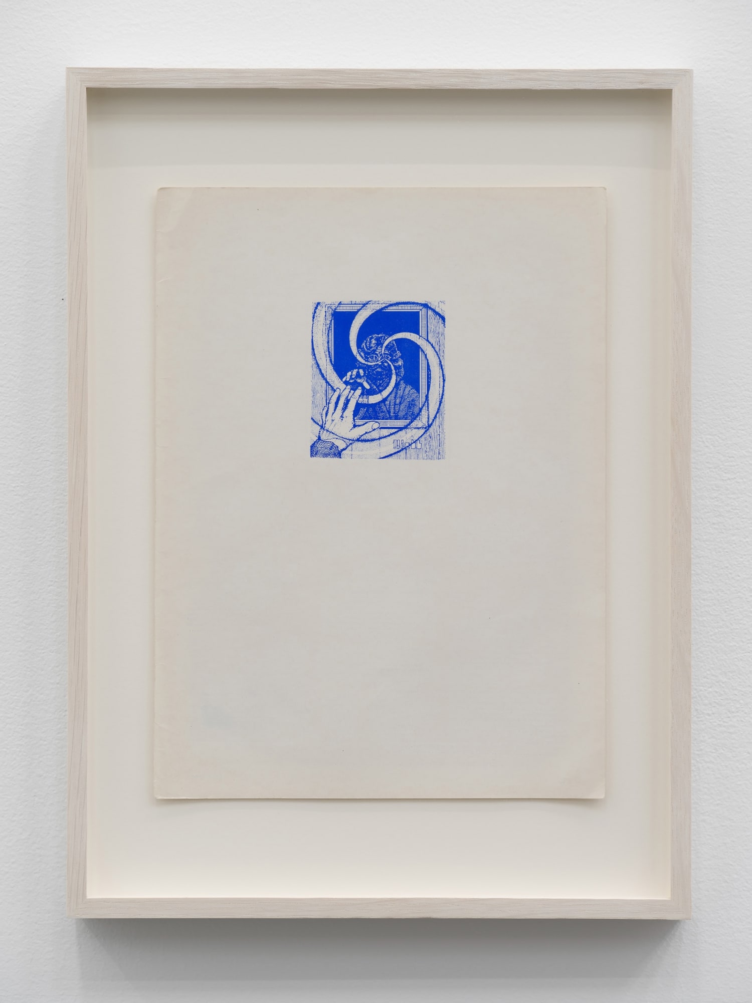 Will Rogan Vedaland Plans (passage), 2019 Erased magazine pages 2 parts, each: 15 1/2 x 11 1/2 in 39.4 x 29.2 cm