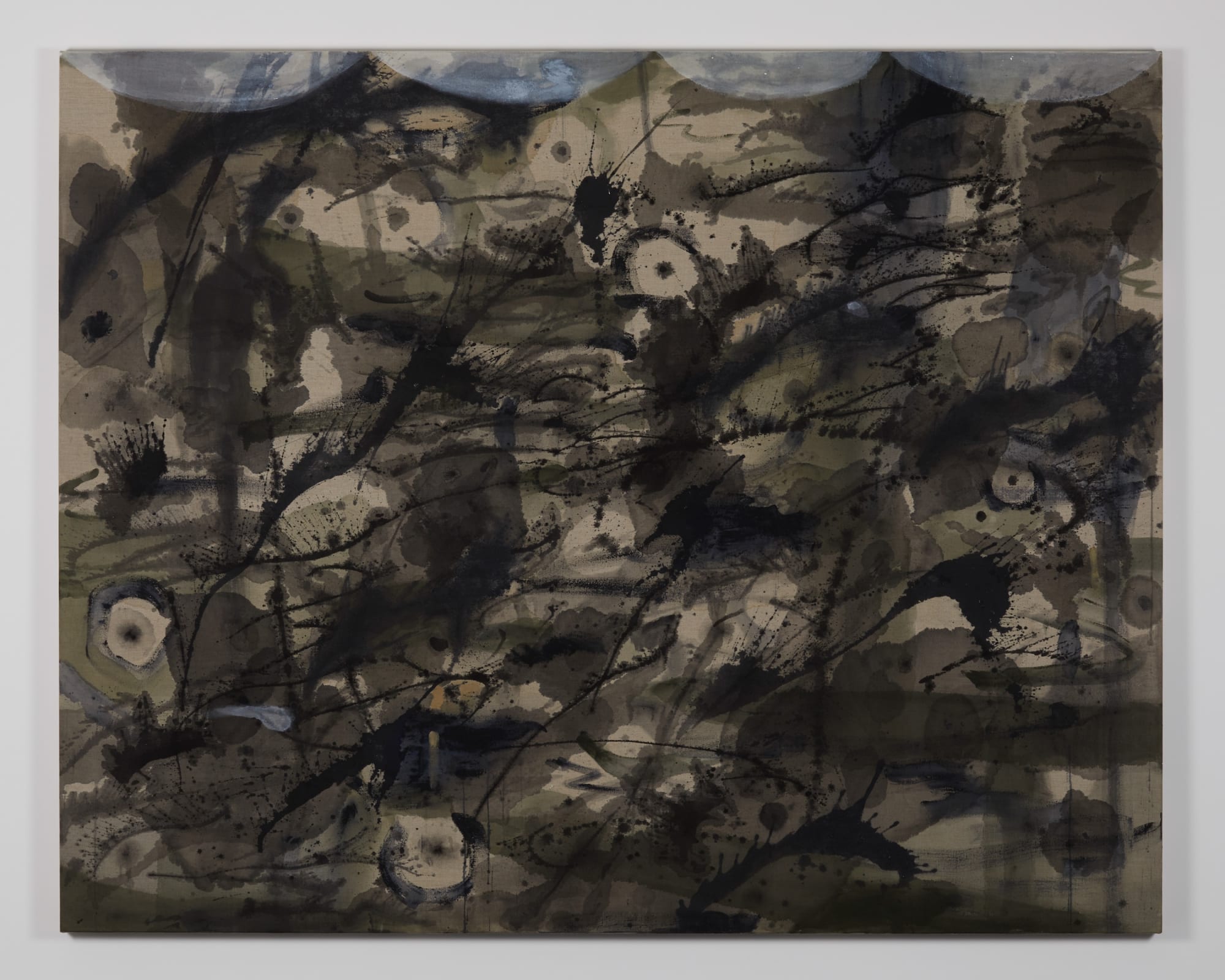 Shinpei Kusanagi The Ally, 2018 Acrylic on linen 71 5/8 x 89 1/2 in 181.8 x 227.4 cm