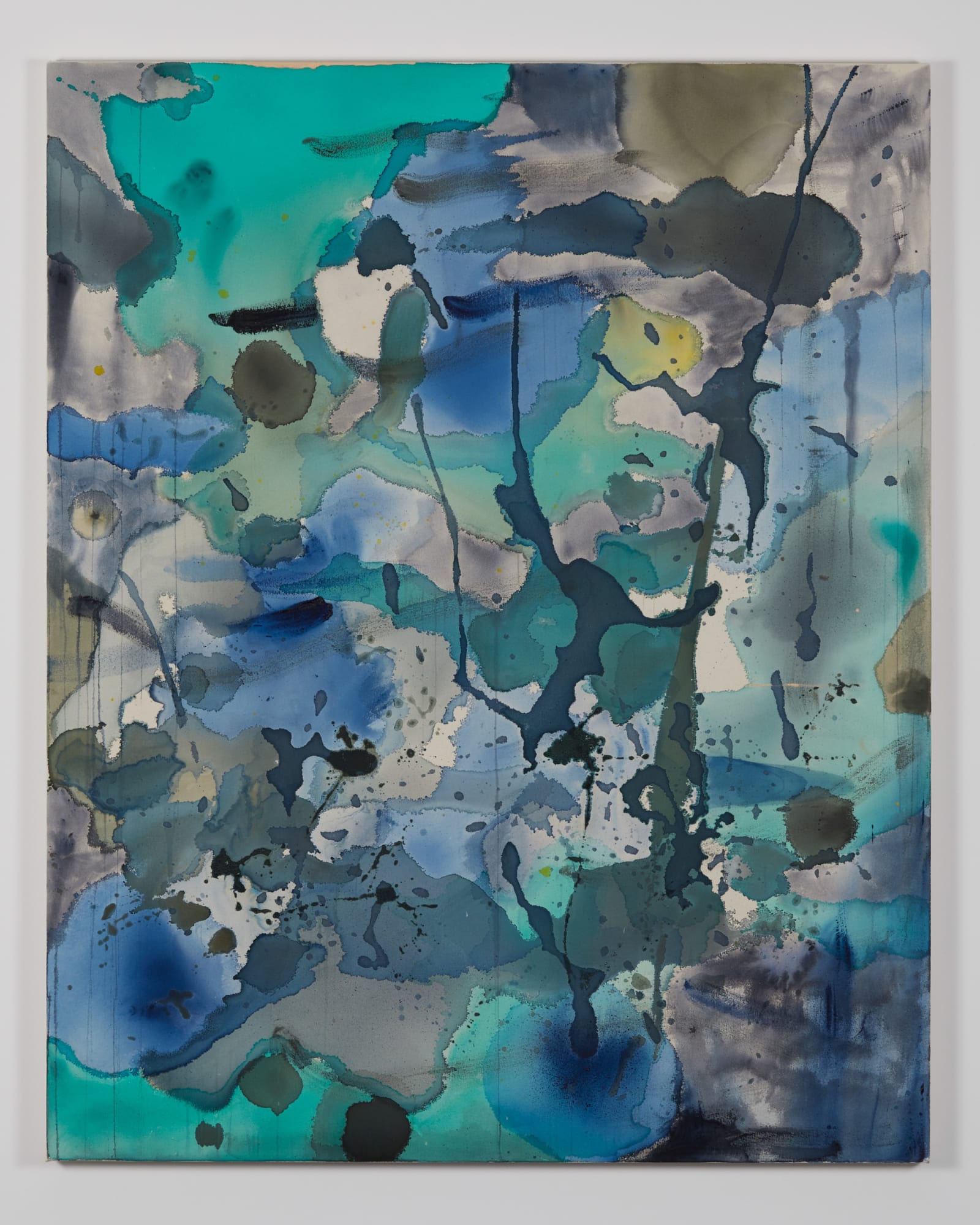 Shinpei Kusanagi The Wall, 2018 Acrylic on canvas 63 3/4 x 51 1/4 in 162 x 130.3 cm