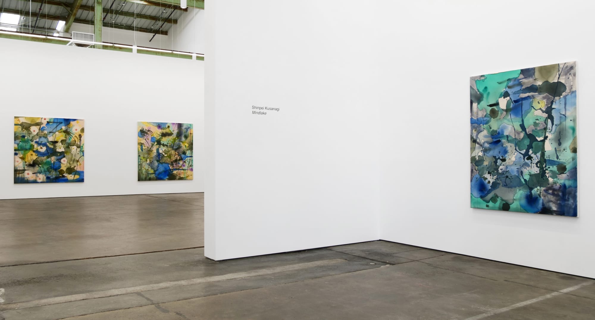 Shinpei Kusanagi Mindlake, 2018 Installation view