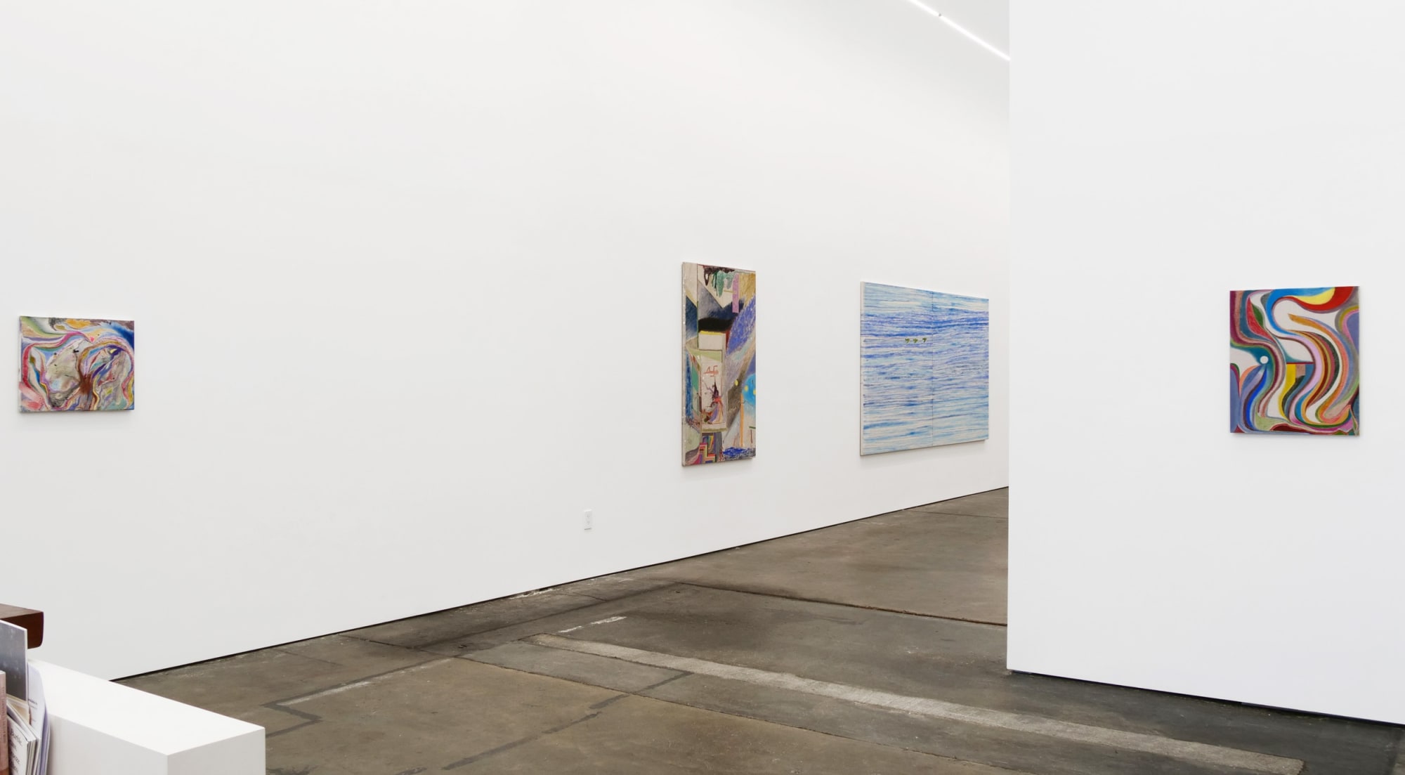 Chris Johanson Ruminations, Meditations and The Homeostasis, 2018 Installation view