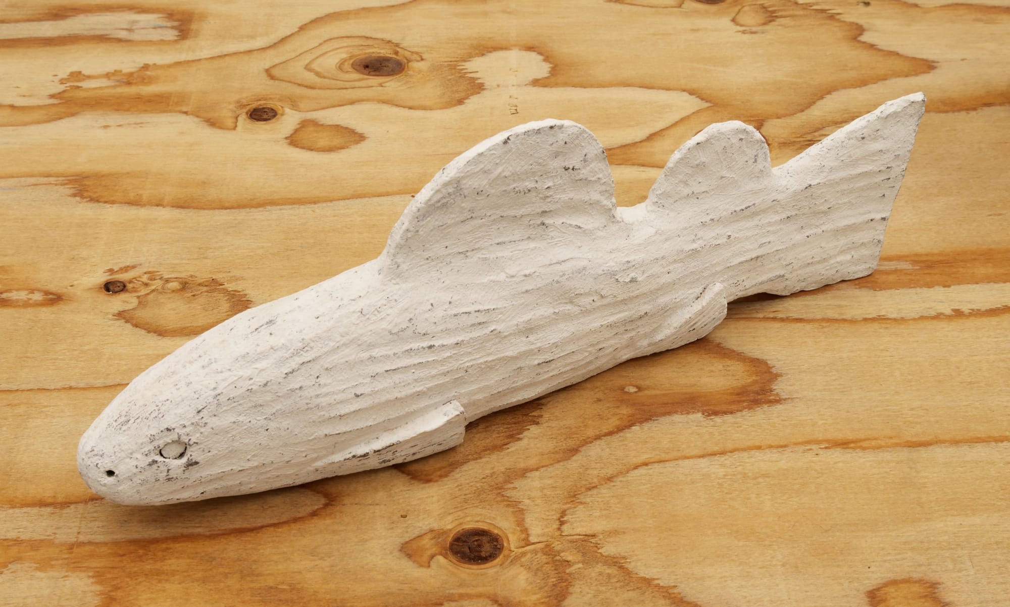 David Korty Untitled (Fish), 2018 Ceramic 17 x 4 x 7 in 43.2 x 10.2 x 17.8 cm