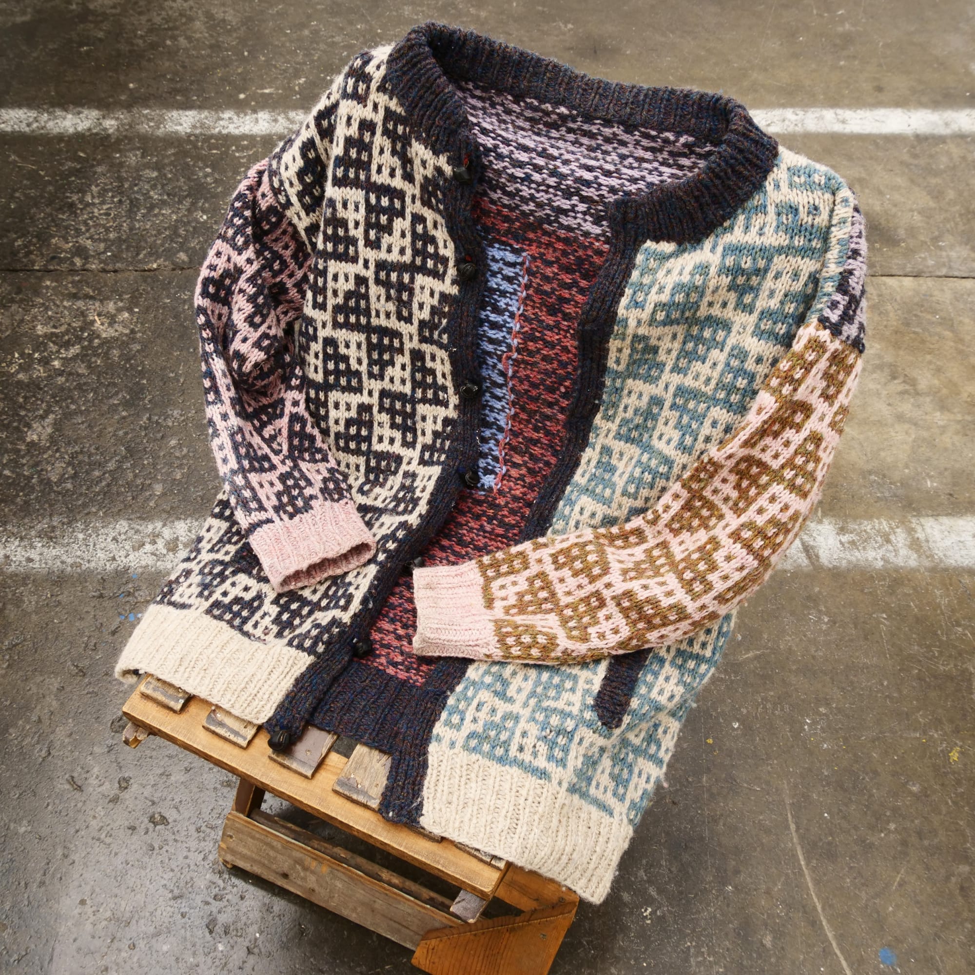 Johanna Jackson No title (sweater), 2015 Wool Dimensions vary