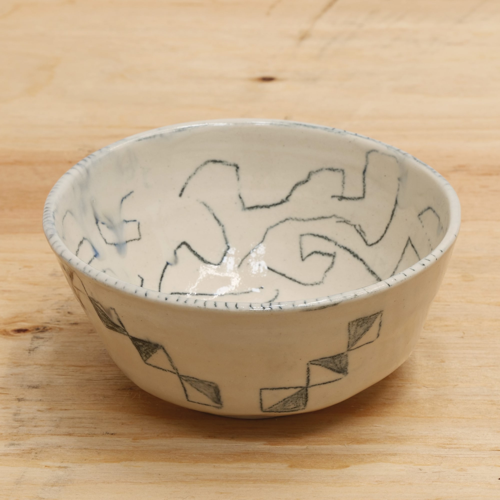 Johanna Jackson No title, 2018 Stoneware clay 6 1/2 x 6 1/2 x 3 in 16.5 x 16.5 x 7.6 cm