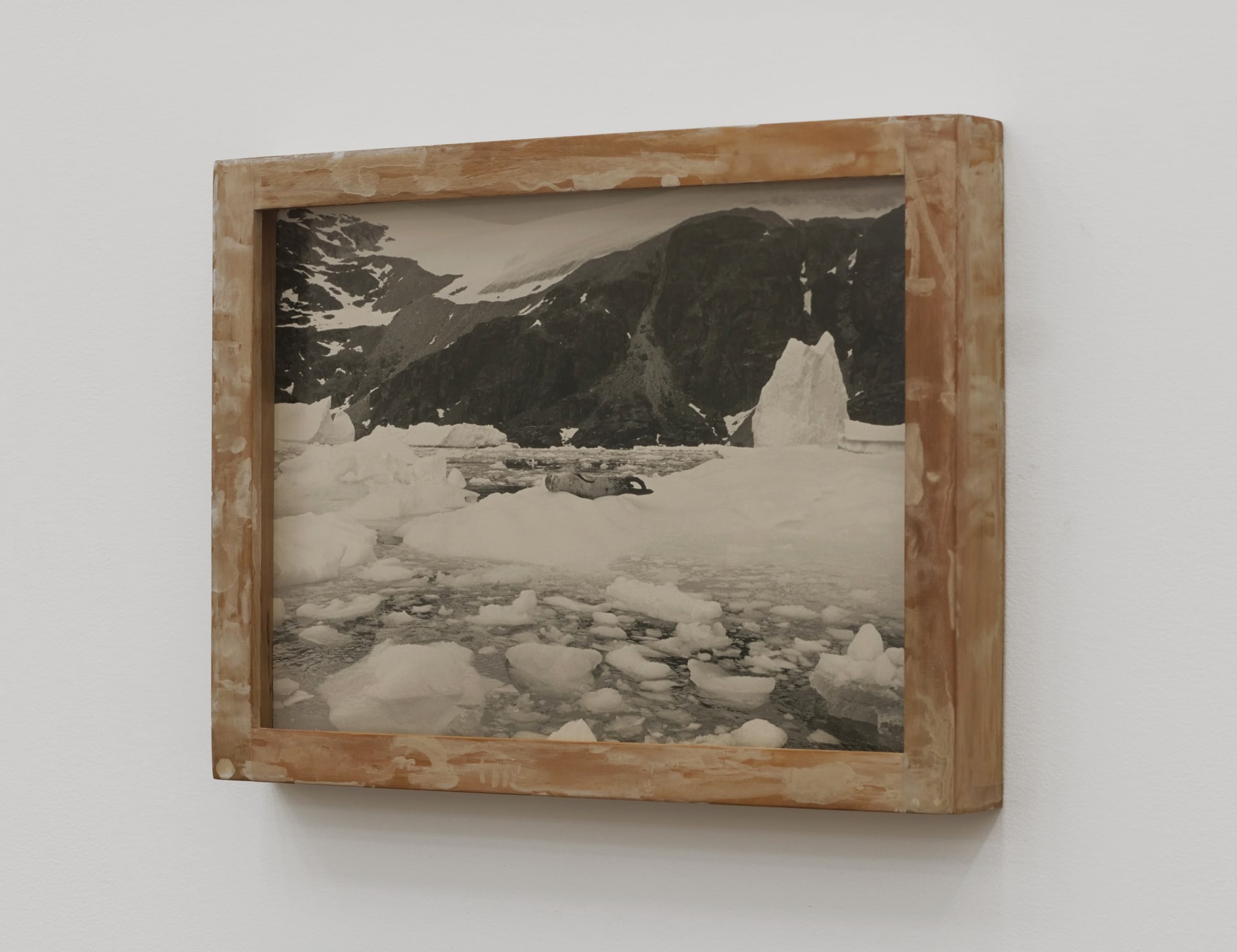 Will Rogan Reclining Nude, 2018 Gelatin silver print, wood, paint 10 1/2 x 14 1/2 x 1 1/2 in 26.7 x 36.8 x 3.8 cm