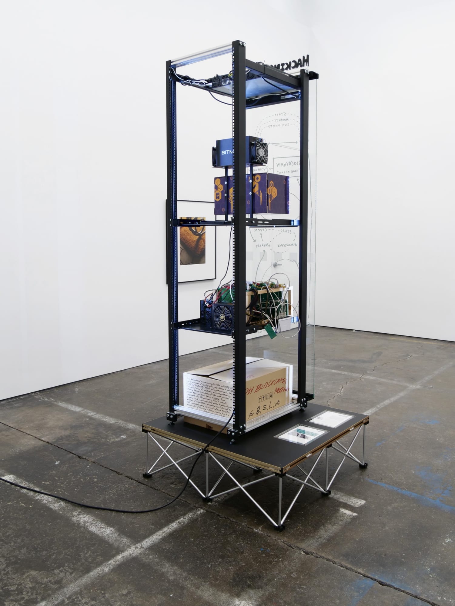 The Mediated Image, 2018 Installation view