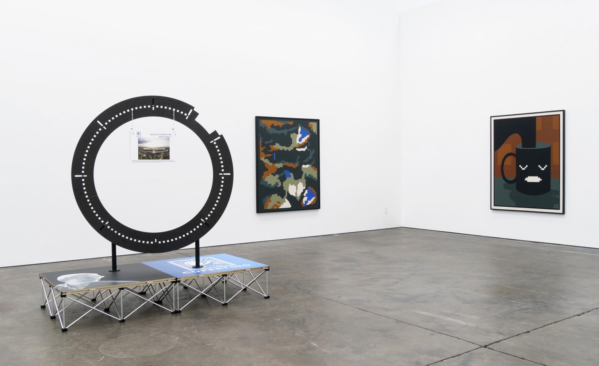 The Mediated Image, 2018 Installation view