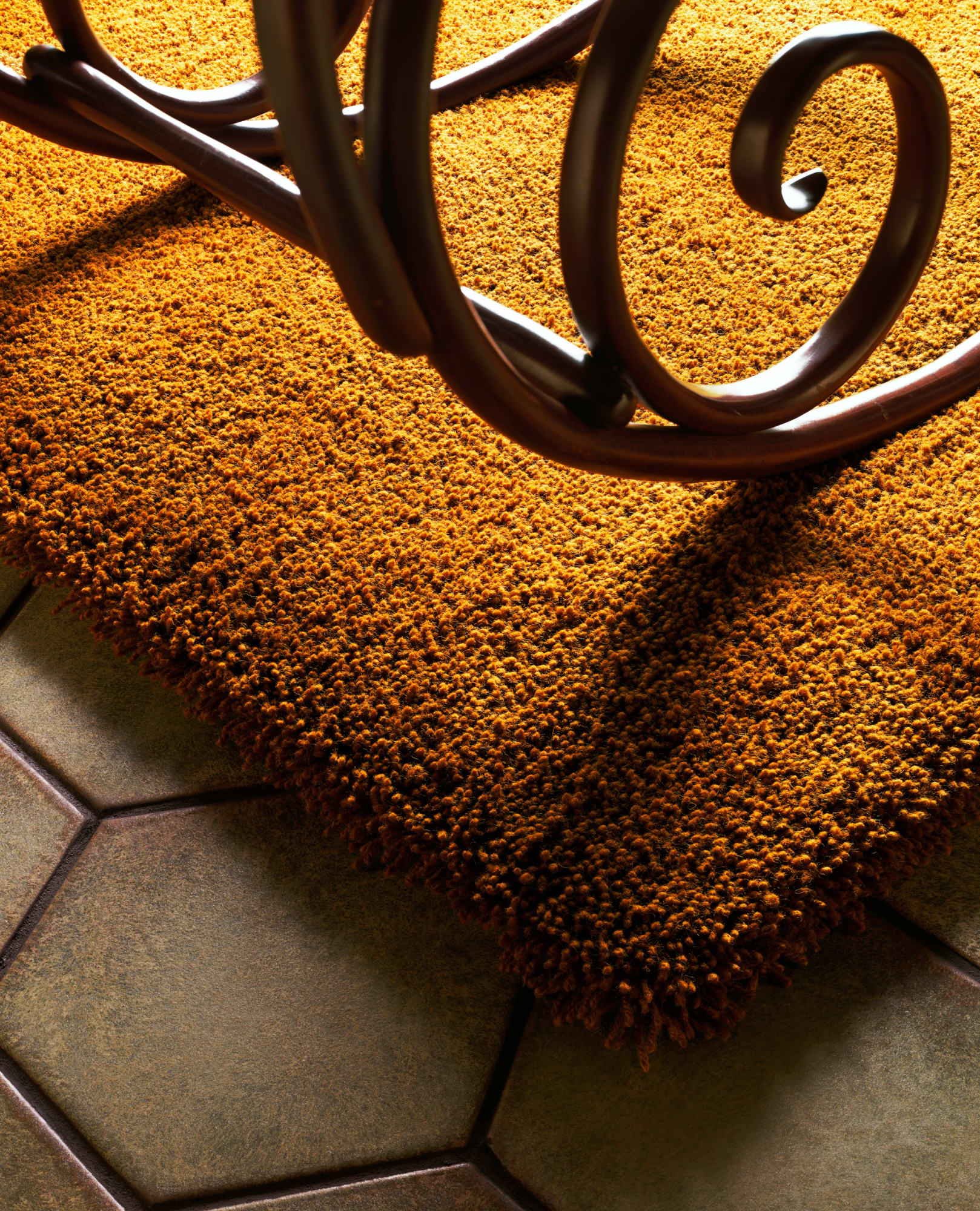 Christopher Williams Untitled (Beauty, happiness at ground level. A carpet of pure new wool embellishes everything that it touches. If you have never seen your furniture on a beautiful carpet, then you have never seen it. If you have never walked barefoot, in your house, on the softness of wool, then you are ignoring a great pleasure. Because a good carpet, of true, vibrant, natural wool, makes life more beautiful. Strict laboratory tests have verified all the qualities of the velvet, 100% pure new wool carpets that merit the Woolmark label: purity, strength, comfort, sound- and thermal-insulation, resistance of colors, non-inflammability, easy maintenance, permanent moth-proof treatment. Choosing a carpet is a serious matter. A matter of happiness. So, always check the Woolmark label. You will be certain to have a carpet of 100% pure new wool. You will be certain that you are making the best business. In pure new wool, it's a real carpet. Ask for Woolmark.) Studio Rhein Verlag, Dusseldorf February 29, 2016, 2016 Inkjet print on cotton rag paper 38 1/8 x 33 1/4 x 1 1/2 in 96.8 x 84.5 x 3.8 cm (framed)