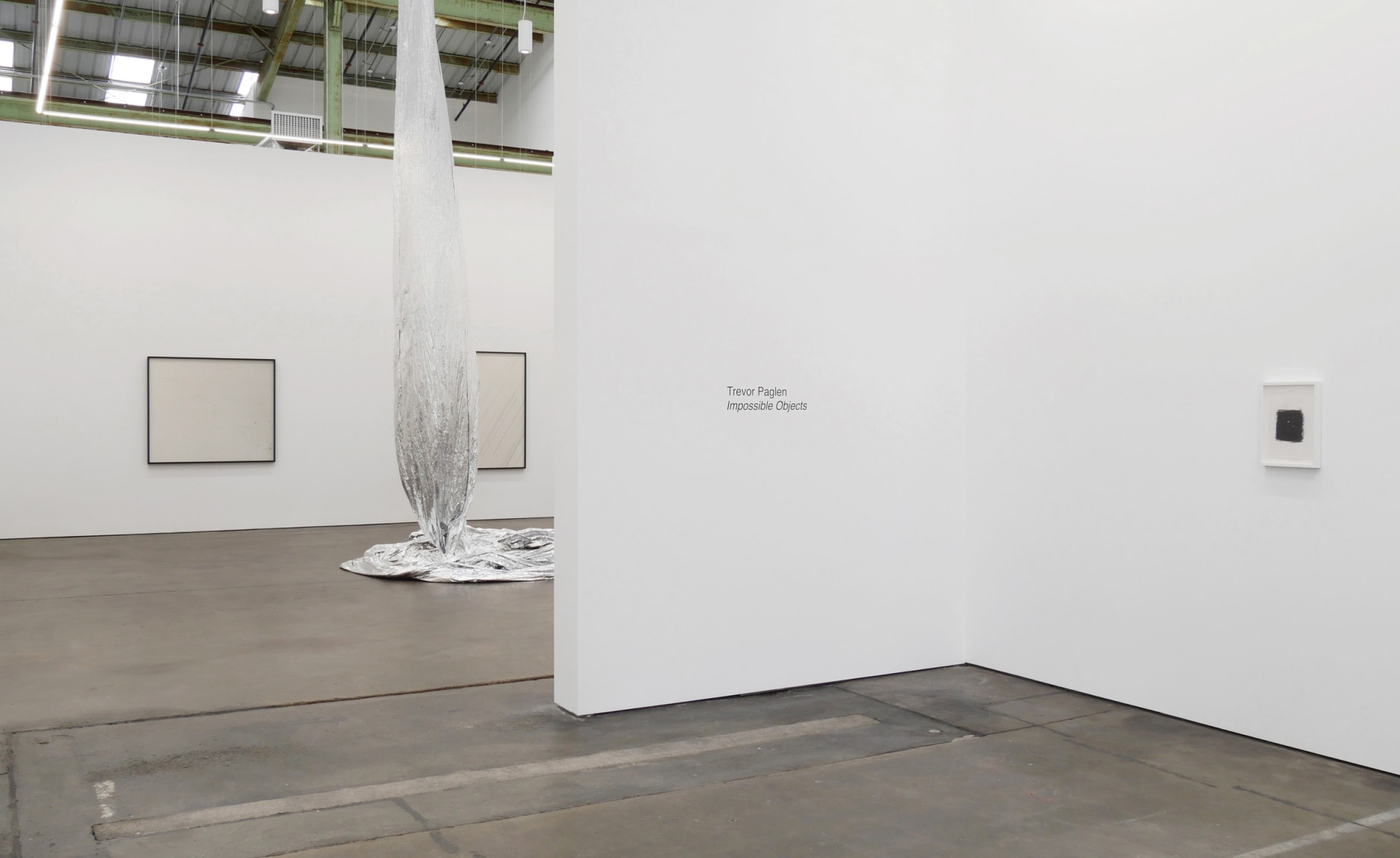 Trevor Paglen Impossible Objects, 2018 Installation view