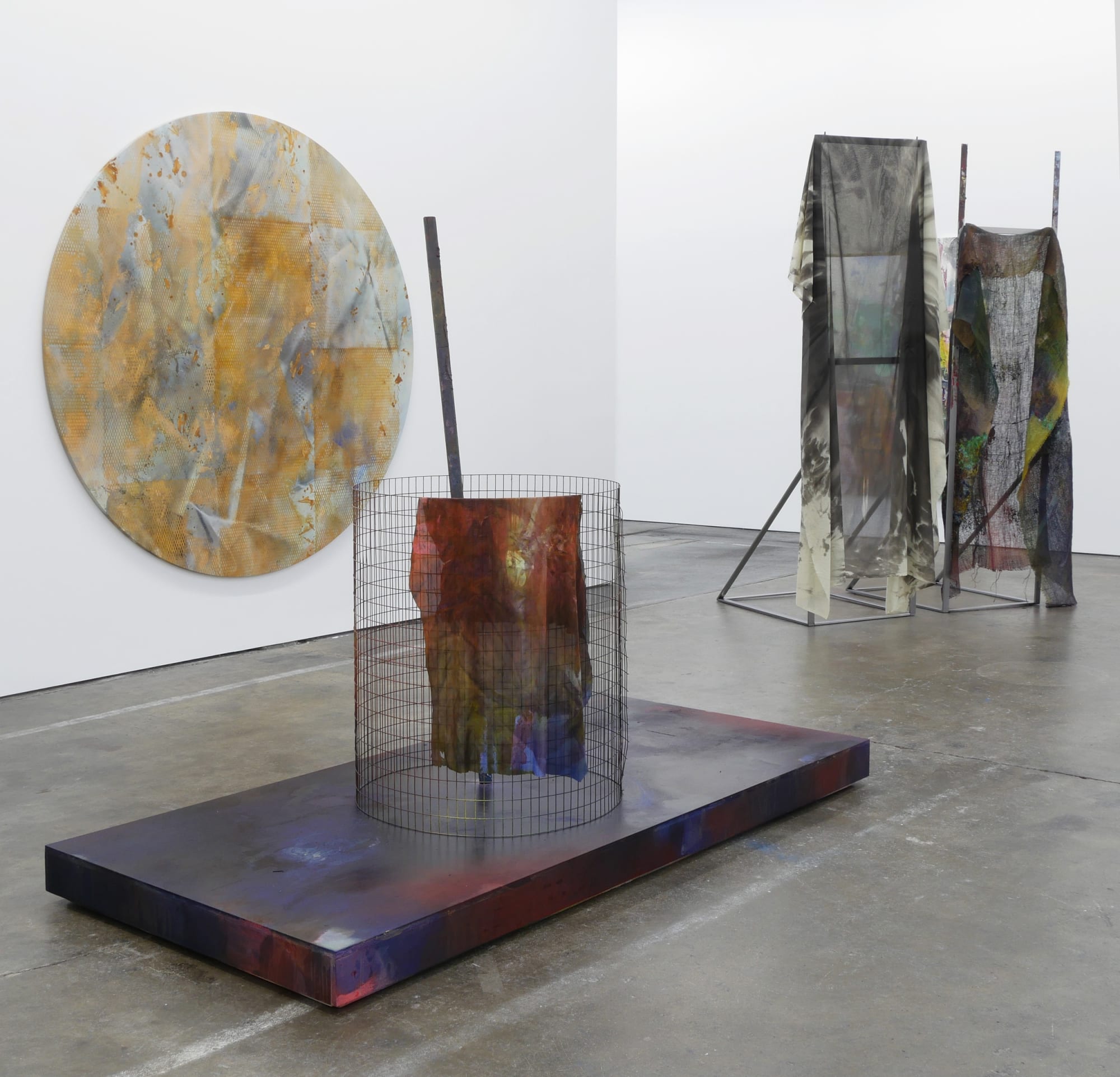 Liam Everett Fais semblant qu'on n'est pas ici, 2018 Installation view