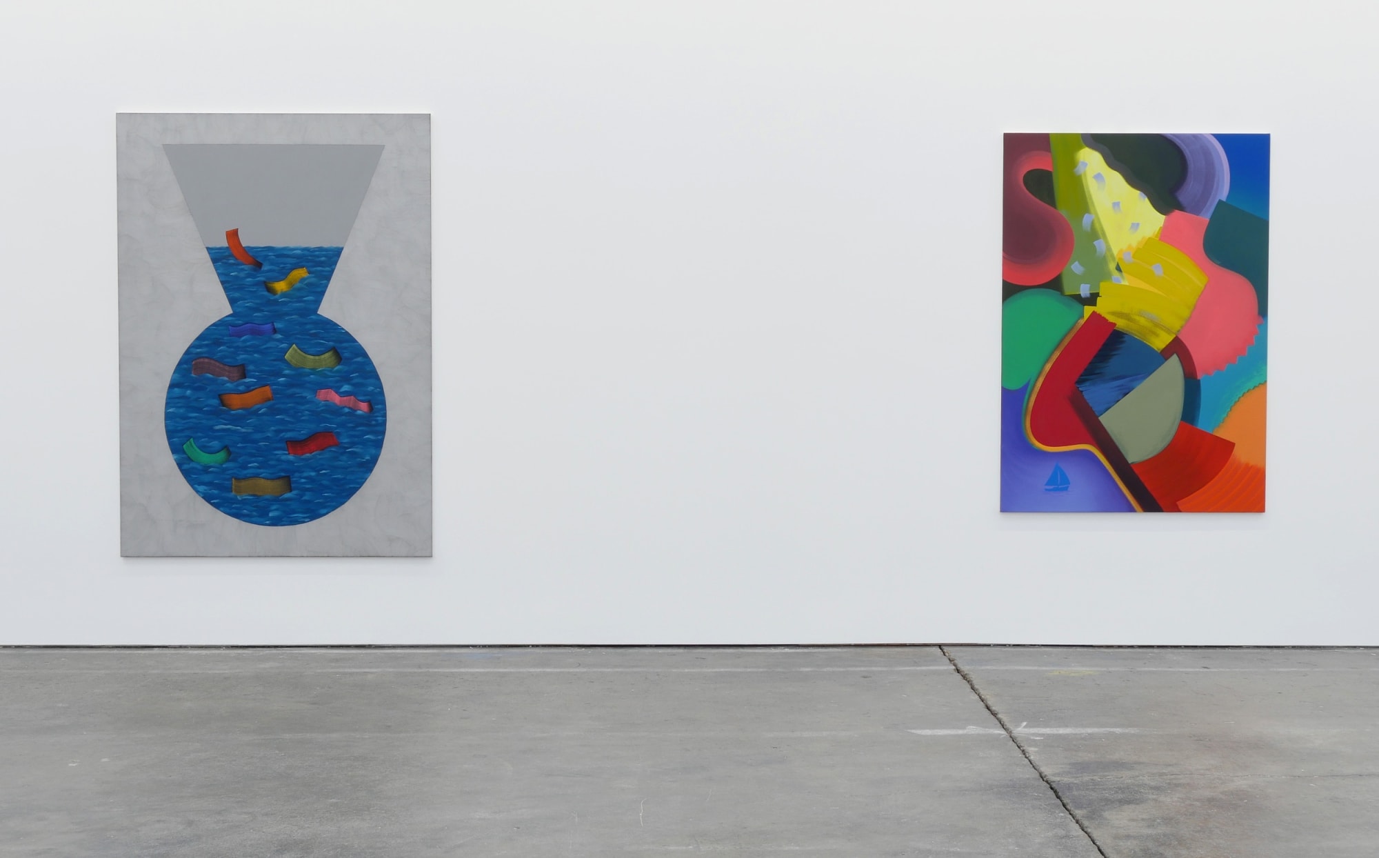 Alex Olson Crooner, 2017 Installation view