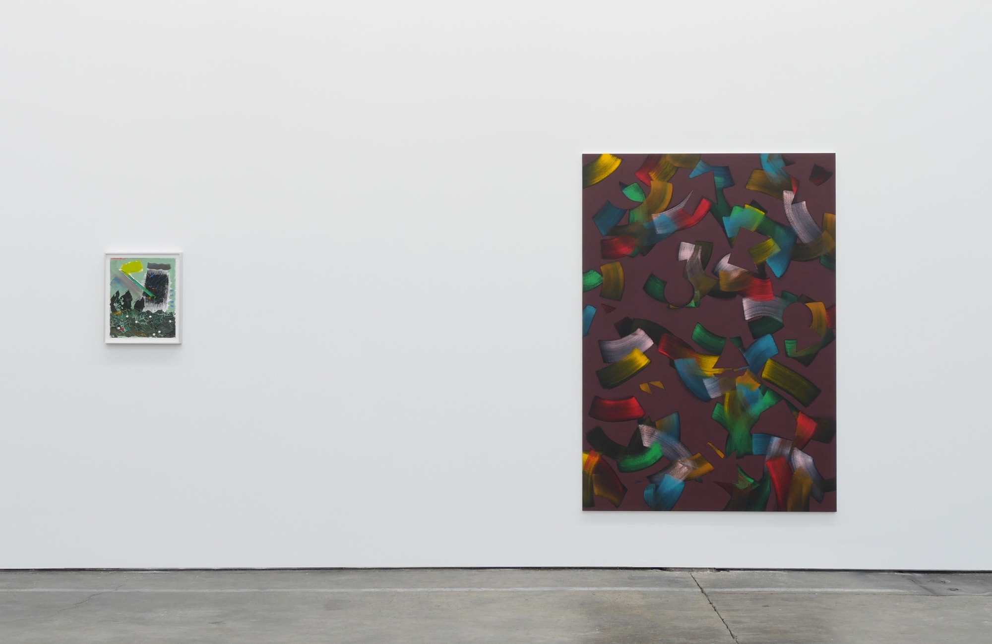 Alex Olson Crooner, 2017 Installation view