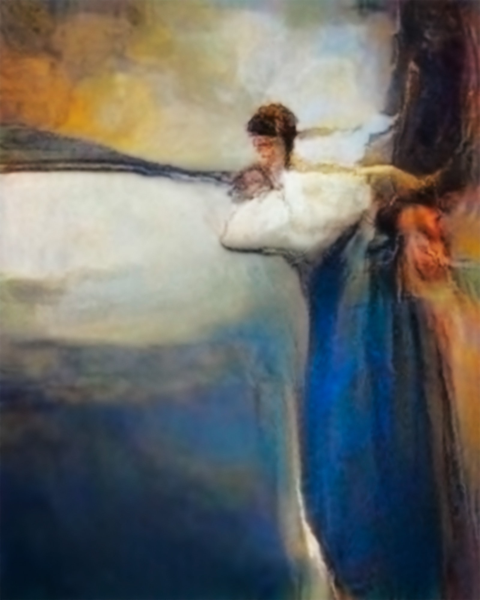 Trevor Paglen An Angel (Corpus: Spheres of Heaven) Adversarially Evolved Hallucination, 2017 Dye sublimation metal print on Dibond 26 7/8 x 21 1/2 in 68.3 x 54.6 cm