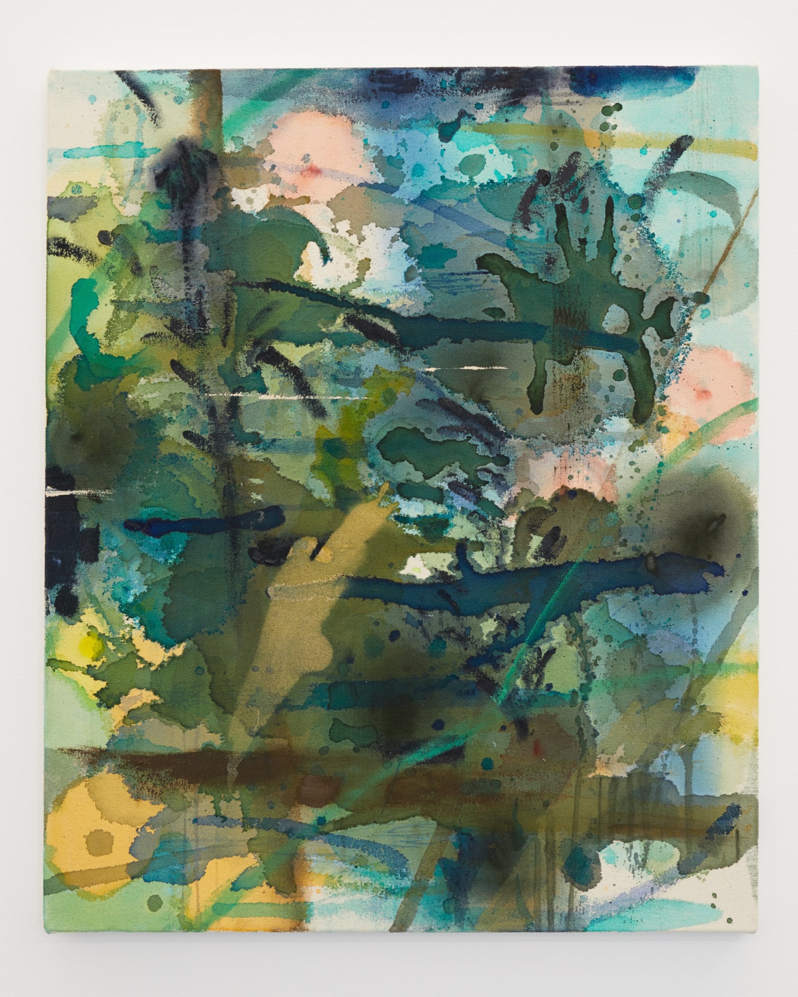 Shinpei Kusanagi The man of the Lake, 2017 Acrylic on canvas 23 7/8 x 19 3/4 in 60.6 x 50 cm