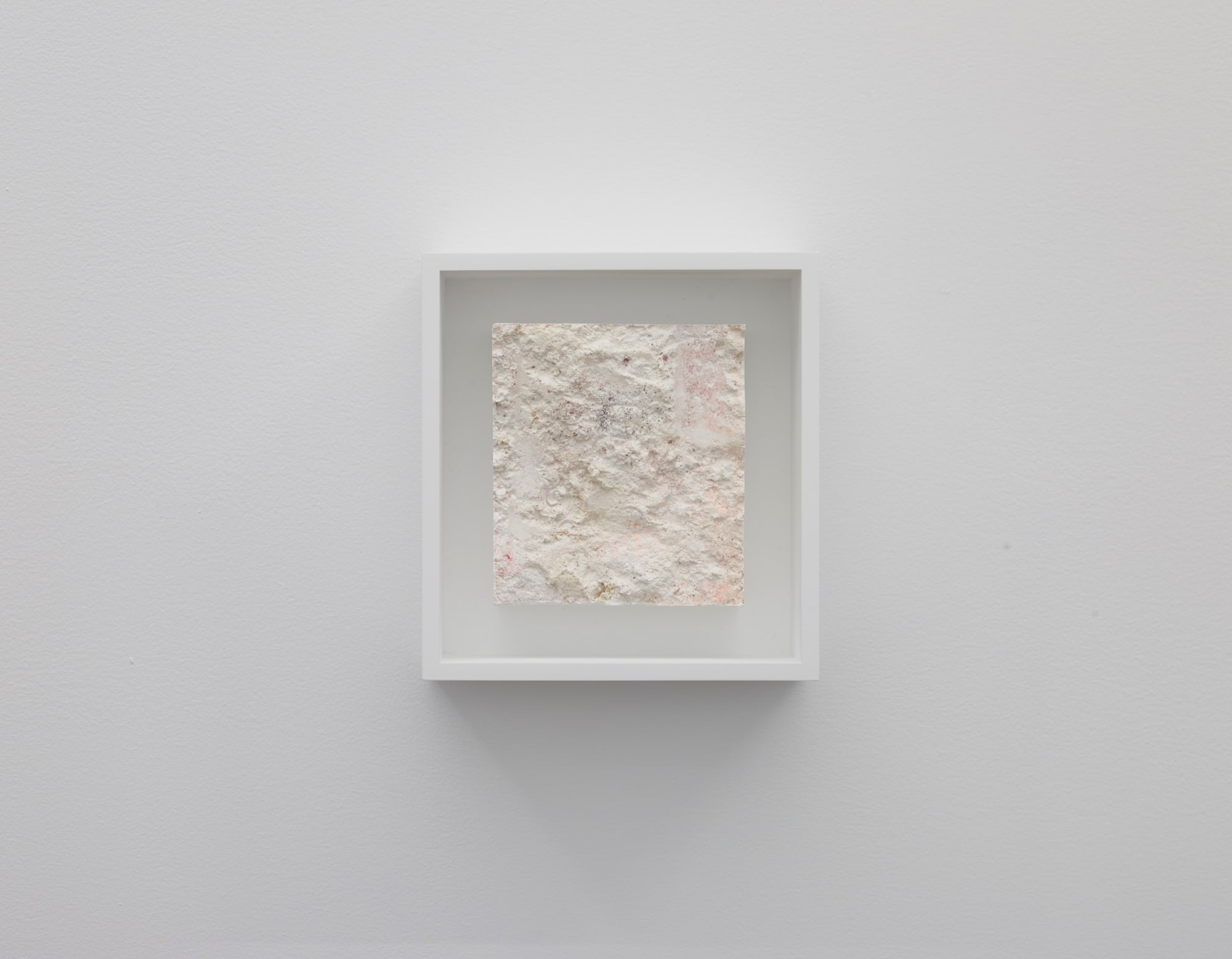 Zarouhie Abdalian from chalk mine hollow (ii), 2017 Hydrocal 5 1/8 x 4 1/2 x 2 1/4 in 12.8 x 11.5 x 5.7 cm