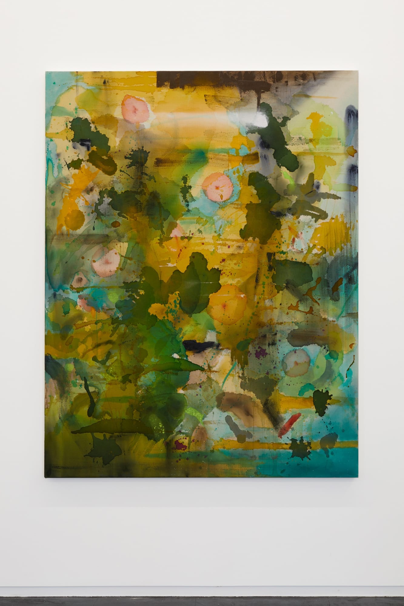 Shinpei Kusanagi The old sun, 2017 Acrylic on canvas 57 1/4 x 44 1/8 in 145.5 x 112 cm