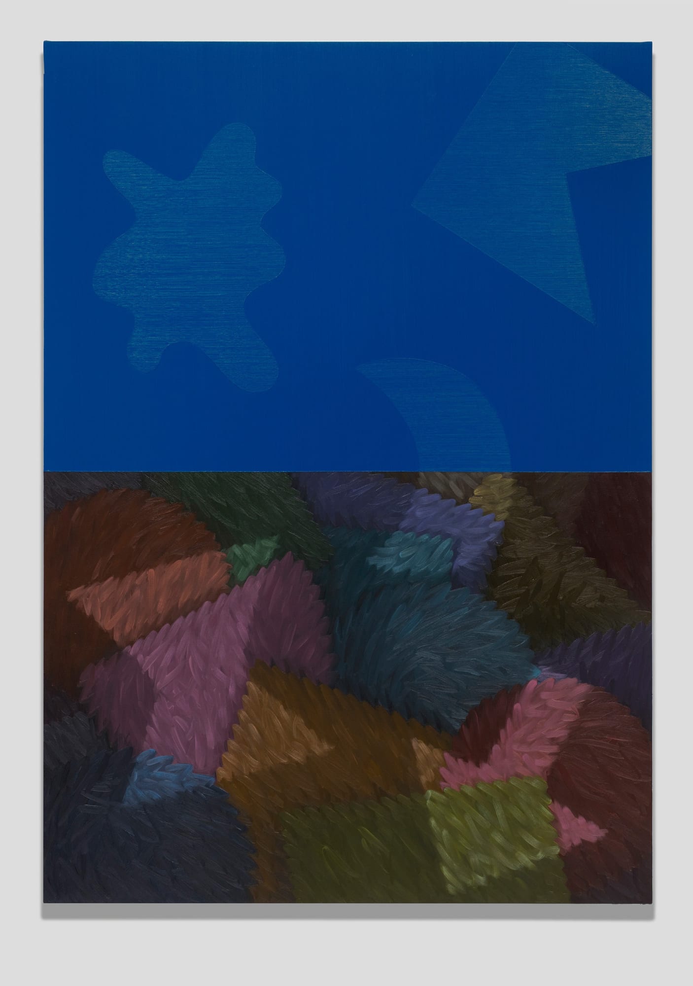 Alex Olson Transformer, 2016 Oil on canvas 71 x 50 x 3/4 in 180.3 x 127 x 1.9 cm