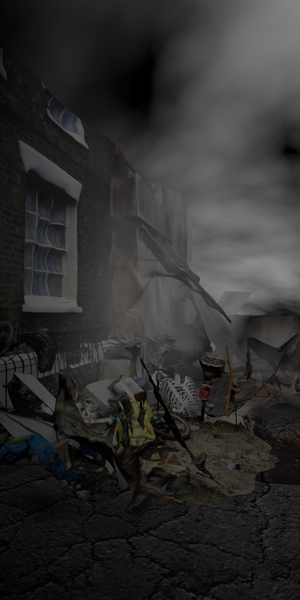 Nate Boyce Repossession Sequence (Winthrop), 2016 Die sublimation on aluminum 40 x 20 in 101.6 x 50.8 cm