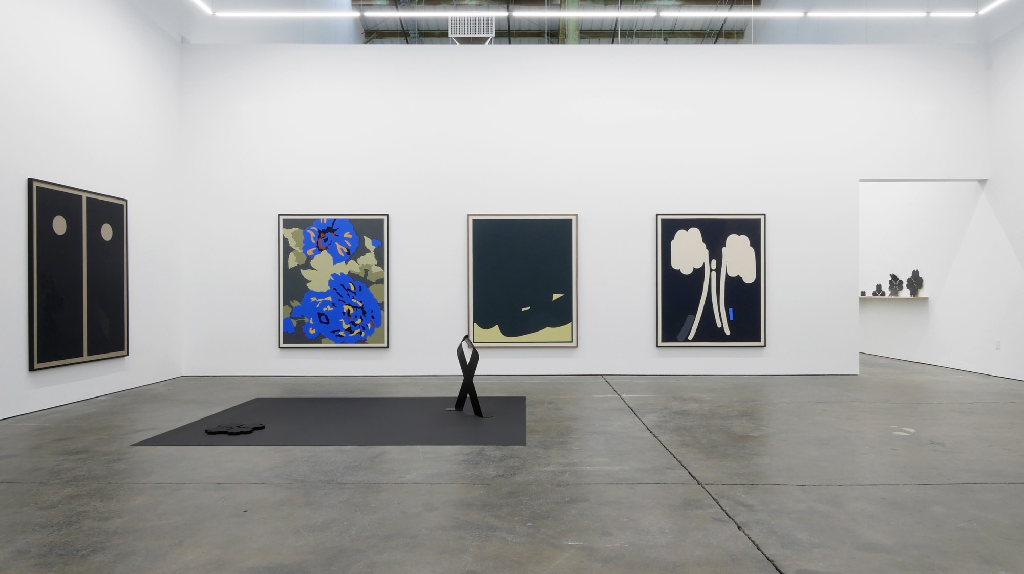 Laeh Glenn Rip or Rag, 2017 Installation view