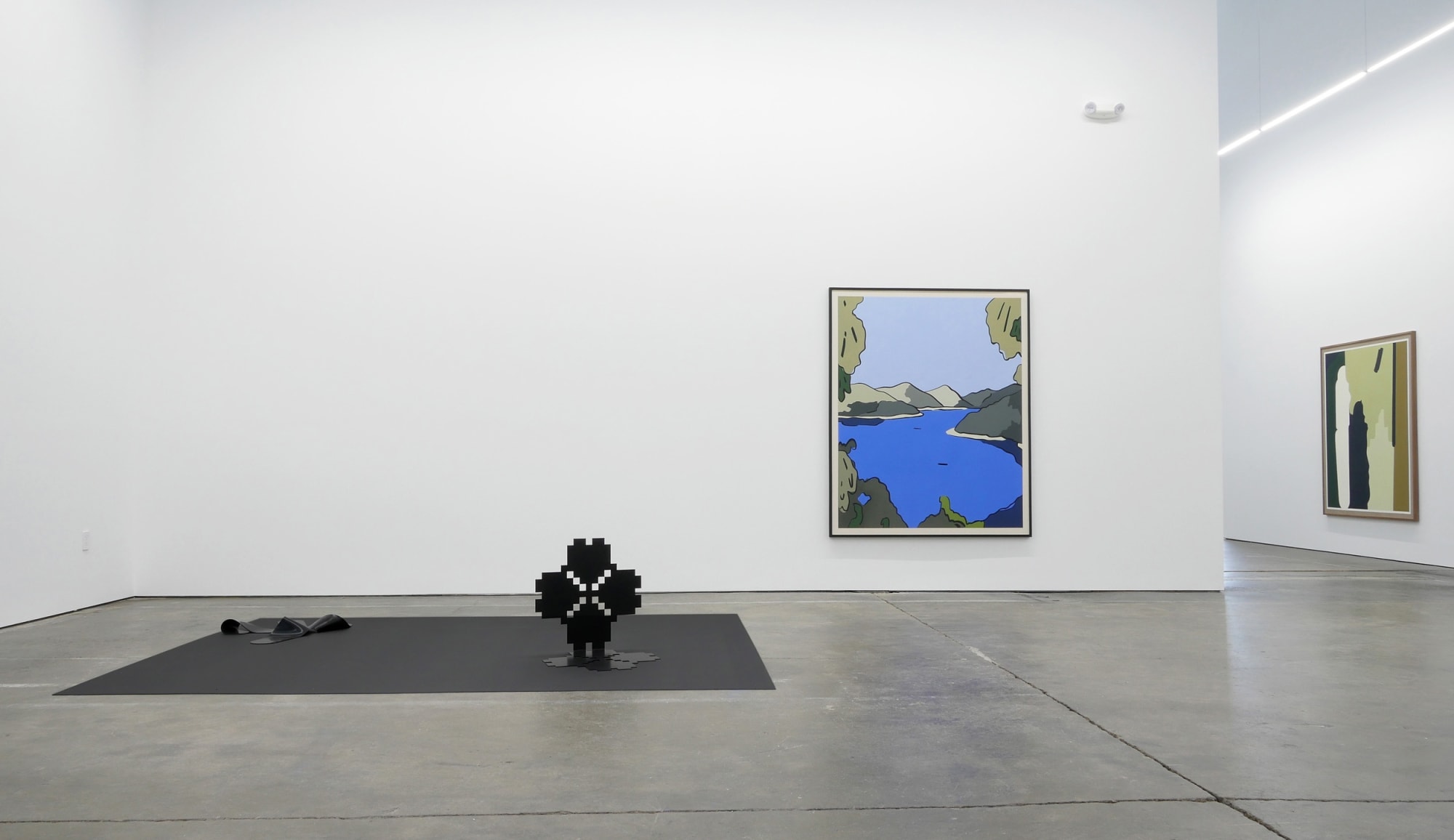 Laeh Glenn Rip or Rag, 2017 Installation view