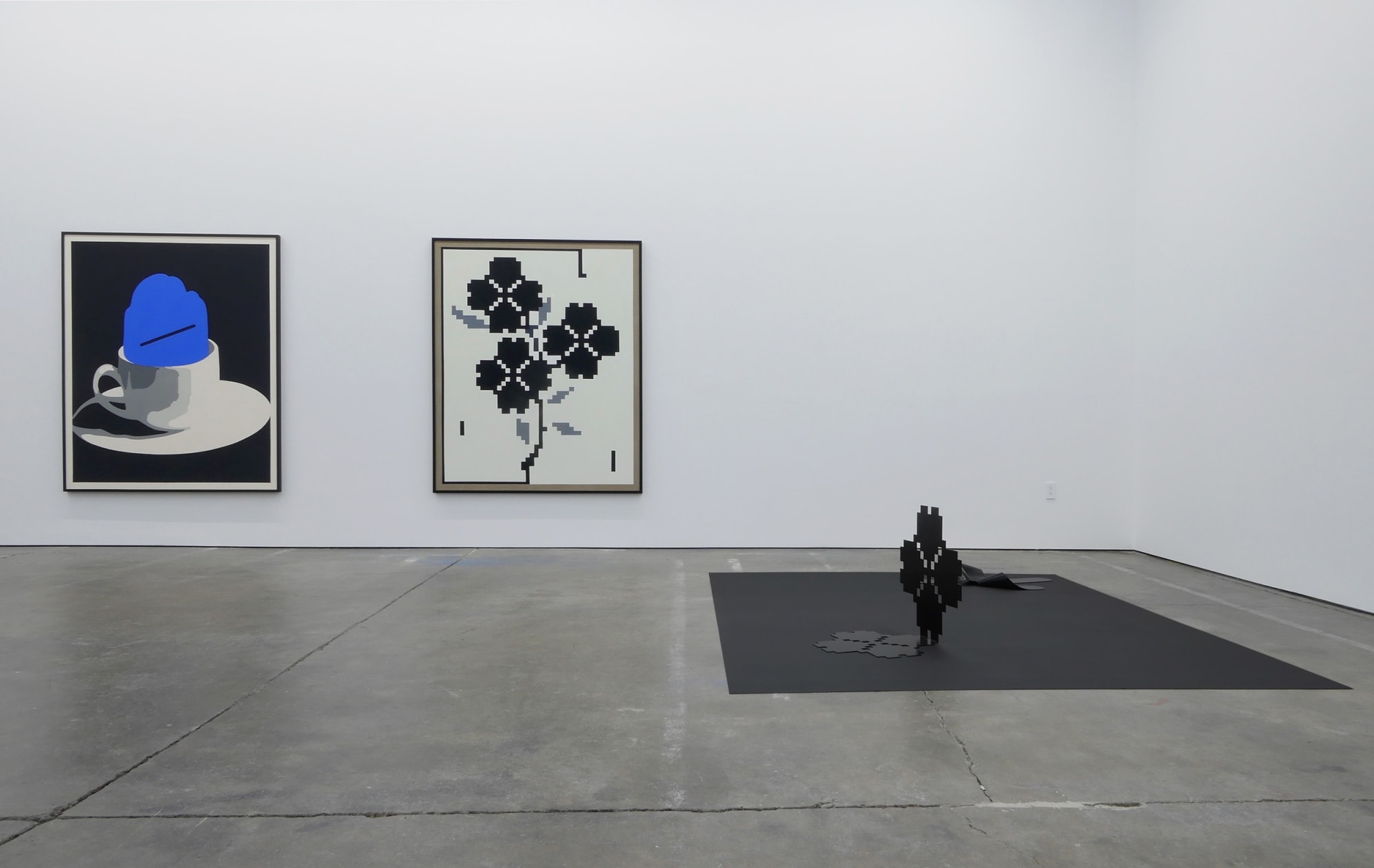 Laeh Glenn Rip or Rag, 2017 Installation view