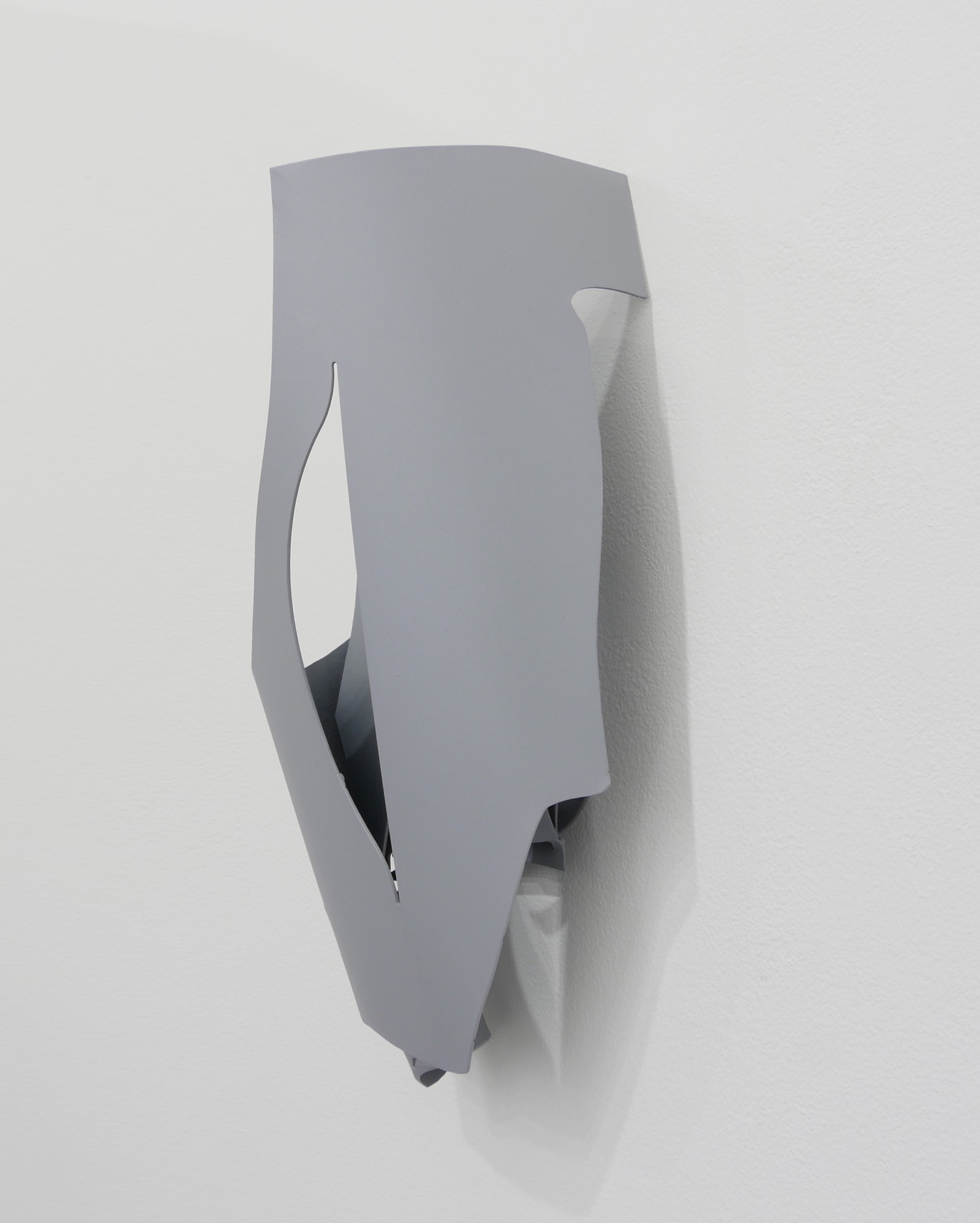 Nate Boyce Untitled, 2016 Powder coated steel 16 x 7 x 5 1/4 in 40.6 x 17.8 x 13.3 cm