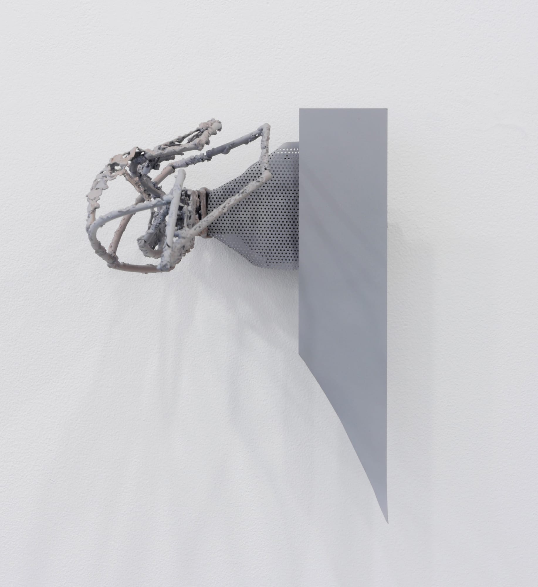 Nate Boyce Untitled, 2016 Powder Coated steel 14 x 10 x 12 1/4 in 35.6 x 25.4 x 31.1