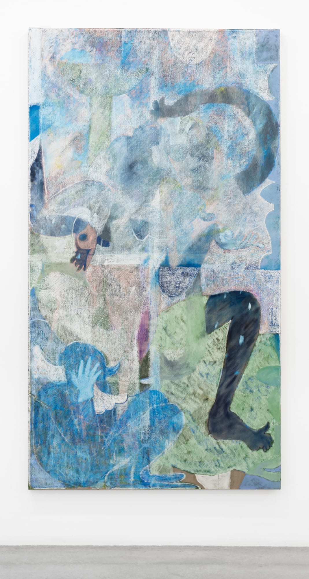 Johnny Bicos Untitled, 2015 Oil on Linen 46 x 84 in 116.8 x 213.4 cm